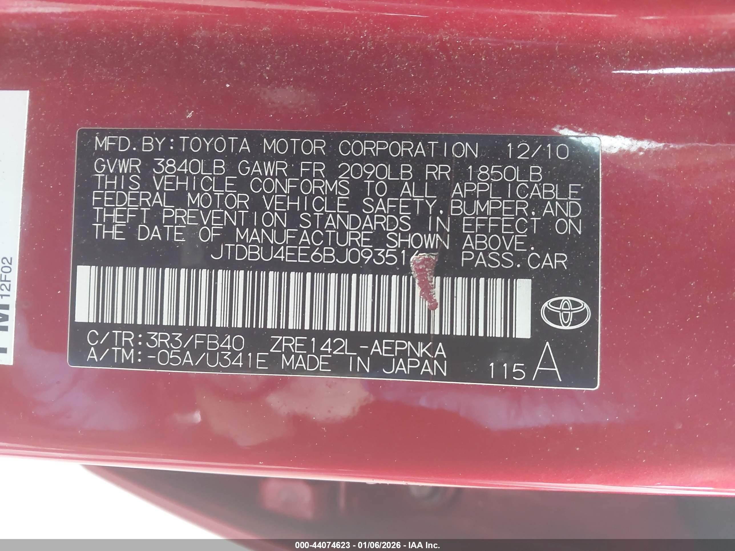 TOYOTA COROLLA image 9