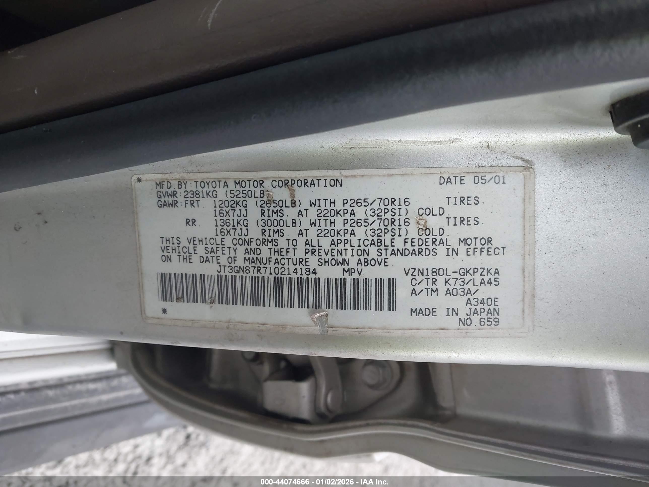 TOYOTA 4RUNNER image 9