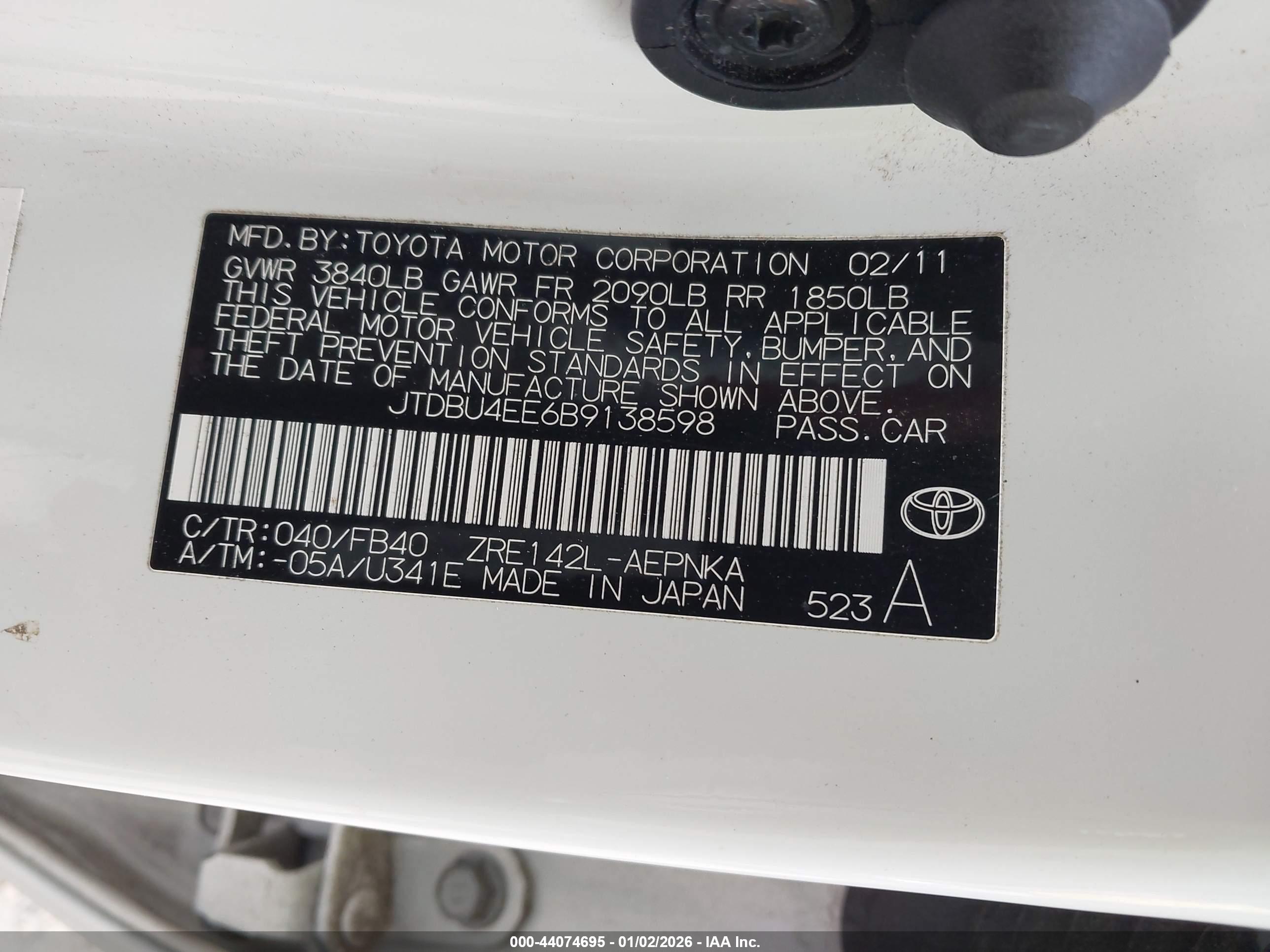 TOYOTA COROLLA image 9