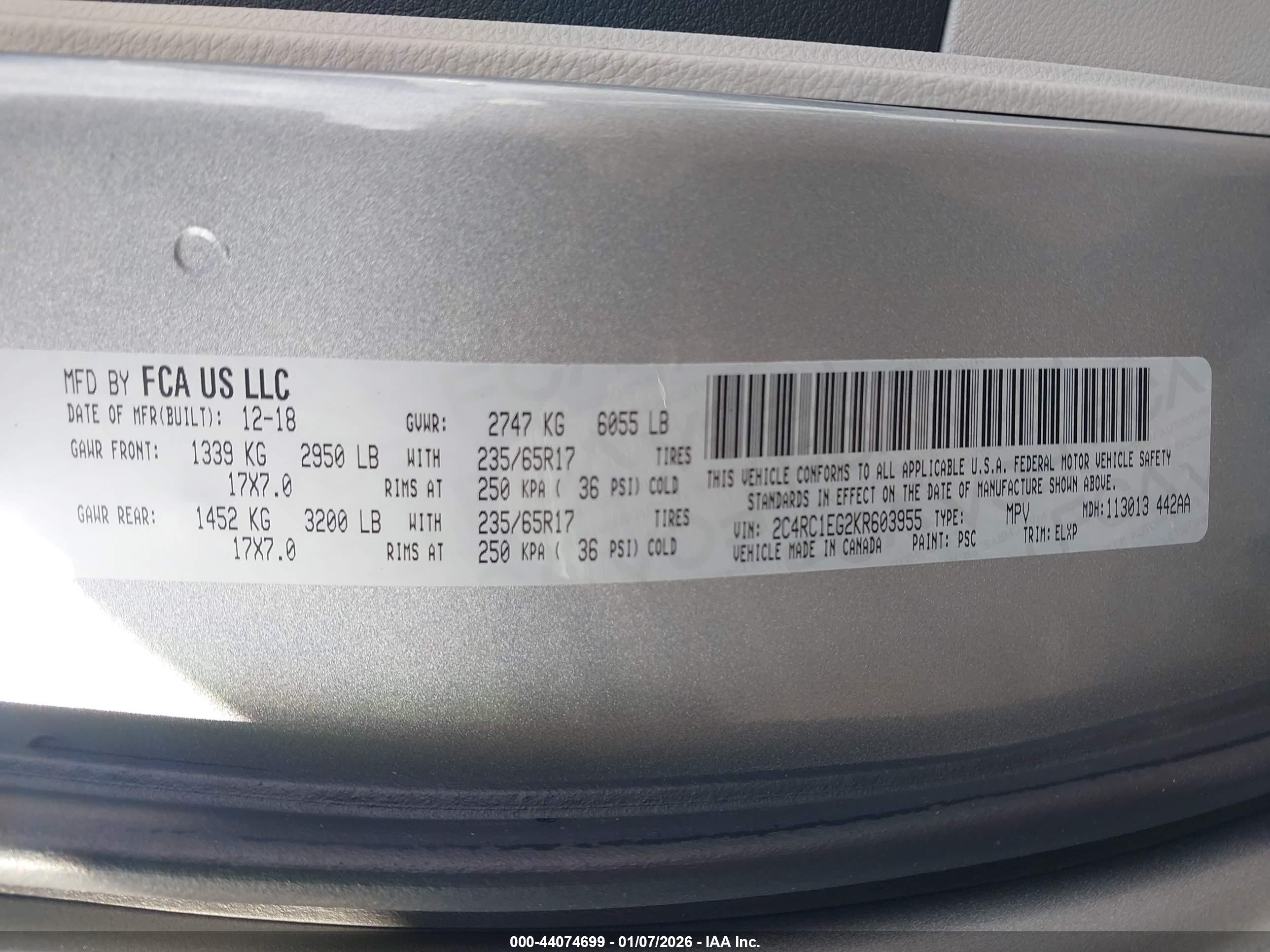 CHRYSLER PACIFICA image 9