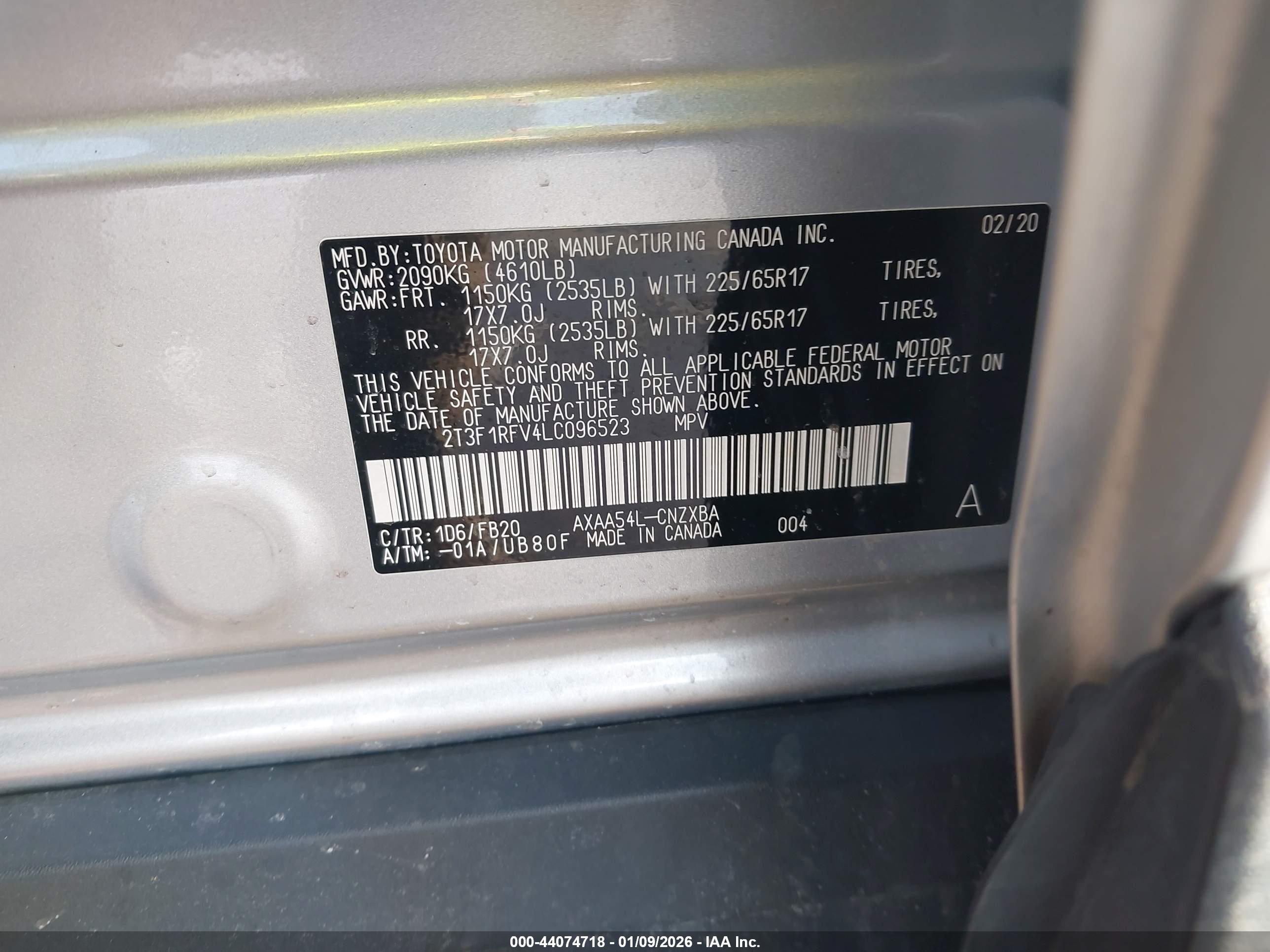 TOYOTA RAV4 image 9