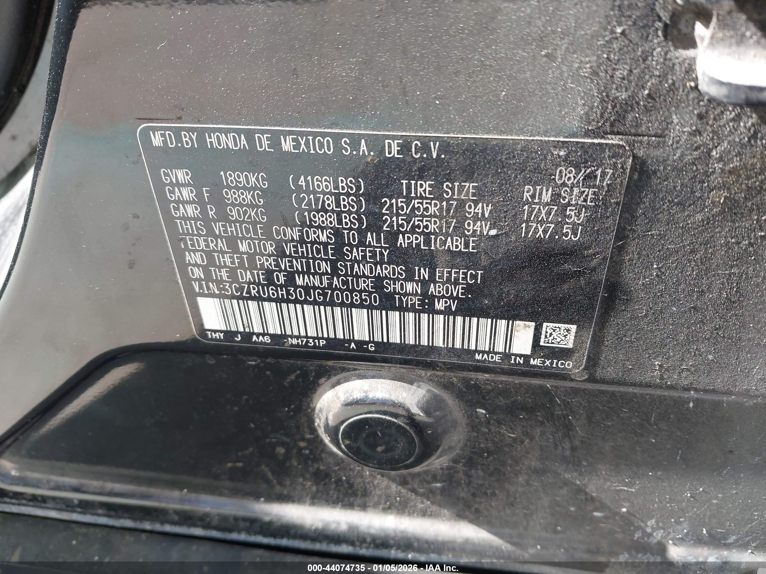 HONDA HR-V image 9
