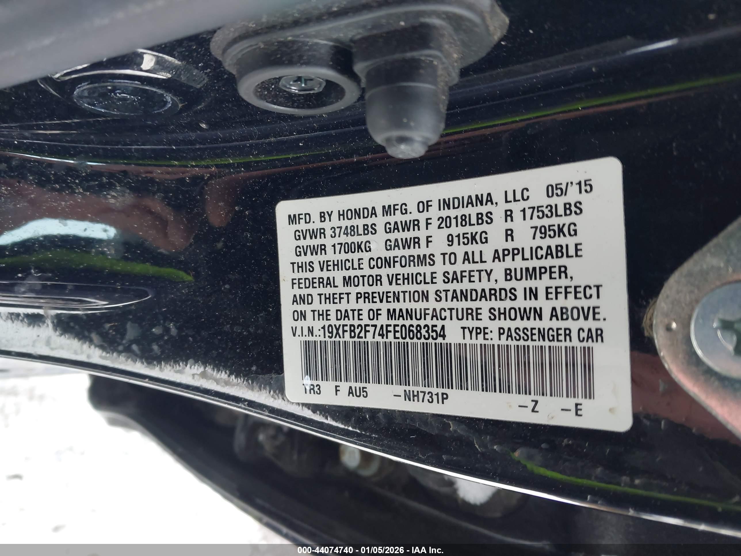 HONDA CIVIC image 9