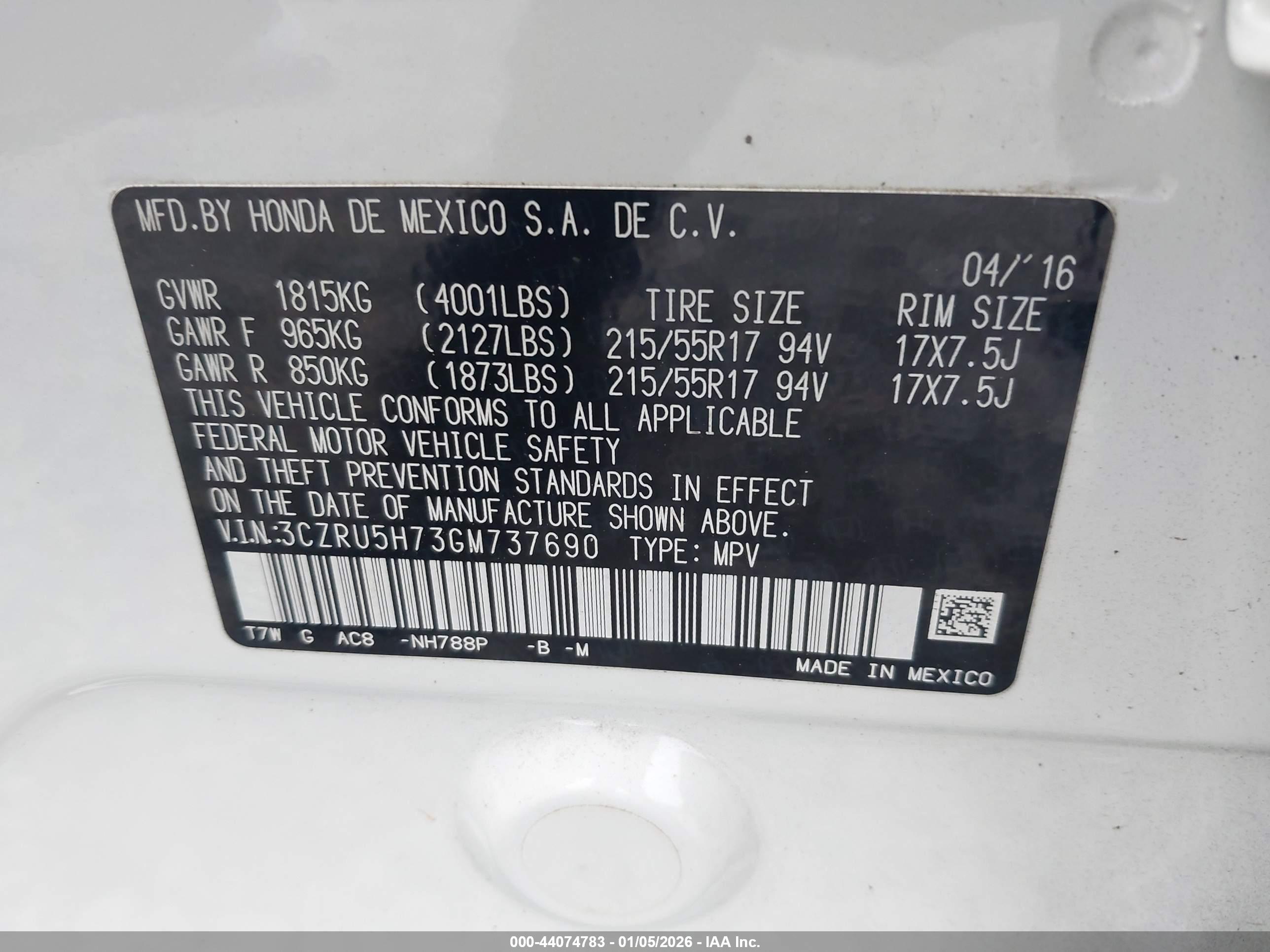 HONDA HR-V image 9