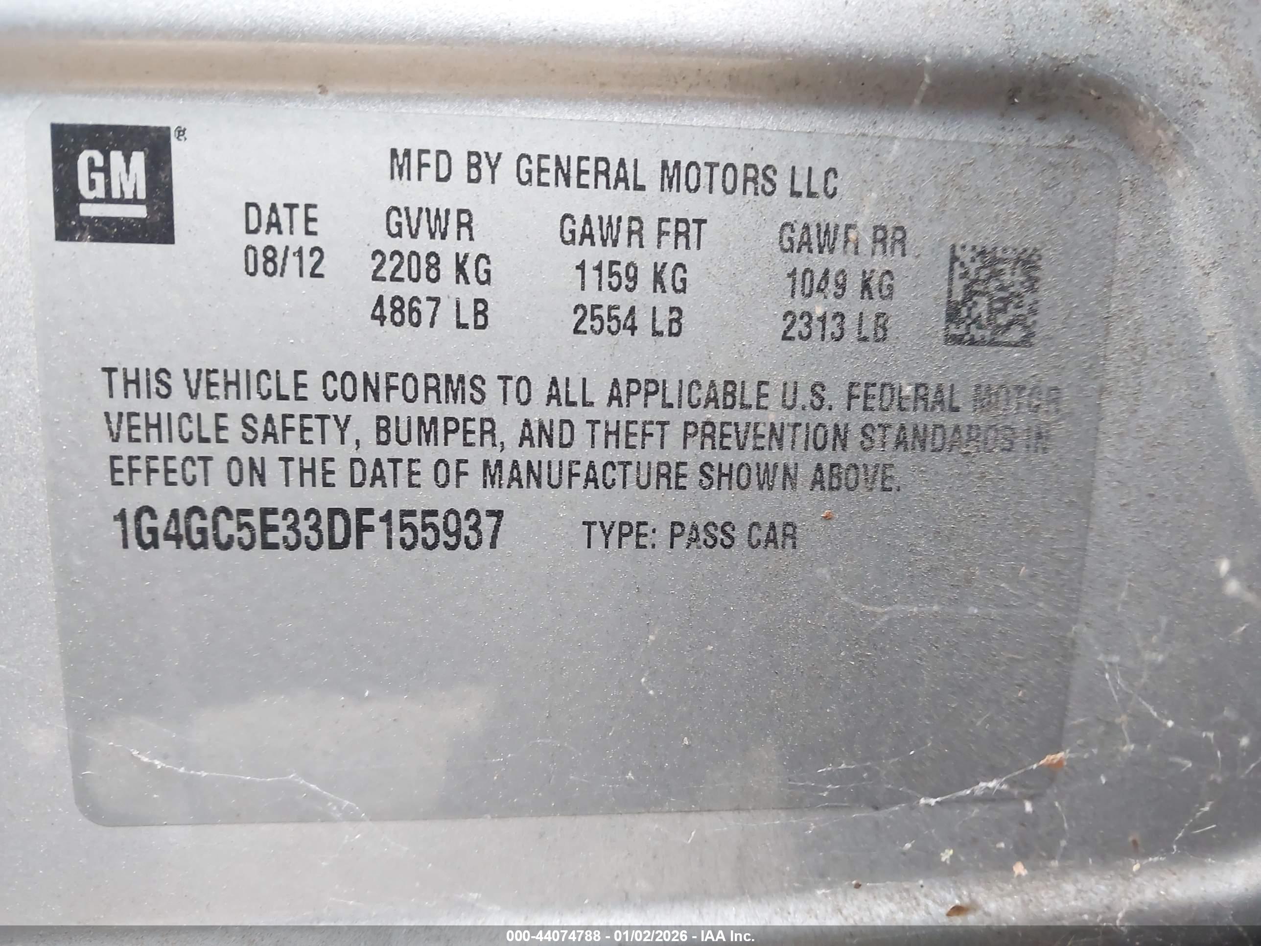 BUICK LACROSSE image 9
