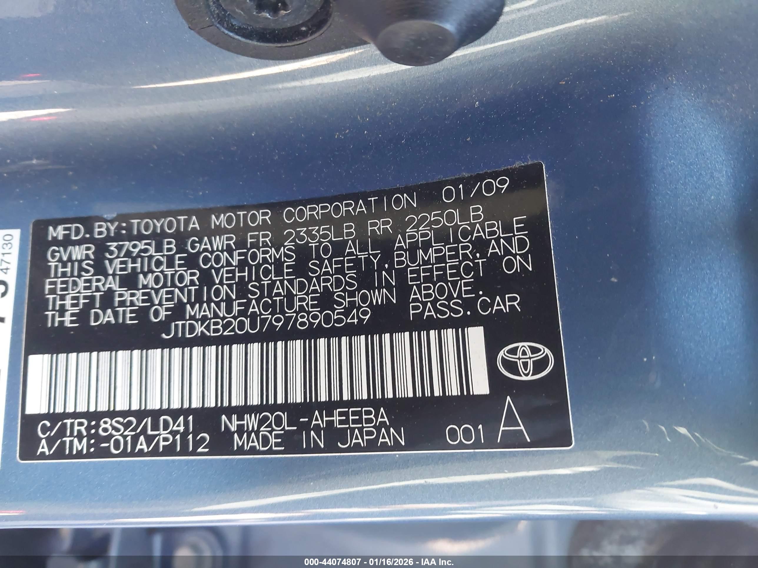 TOYOTA PRIUS image 9