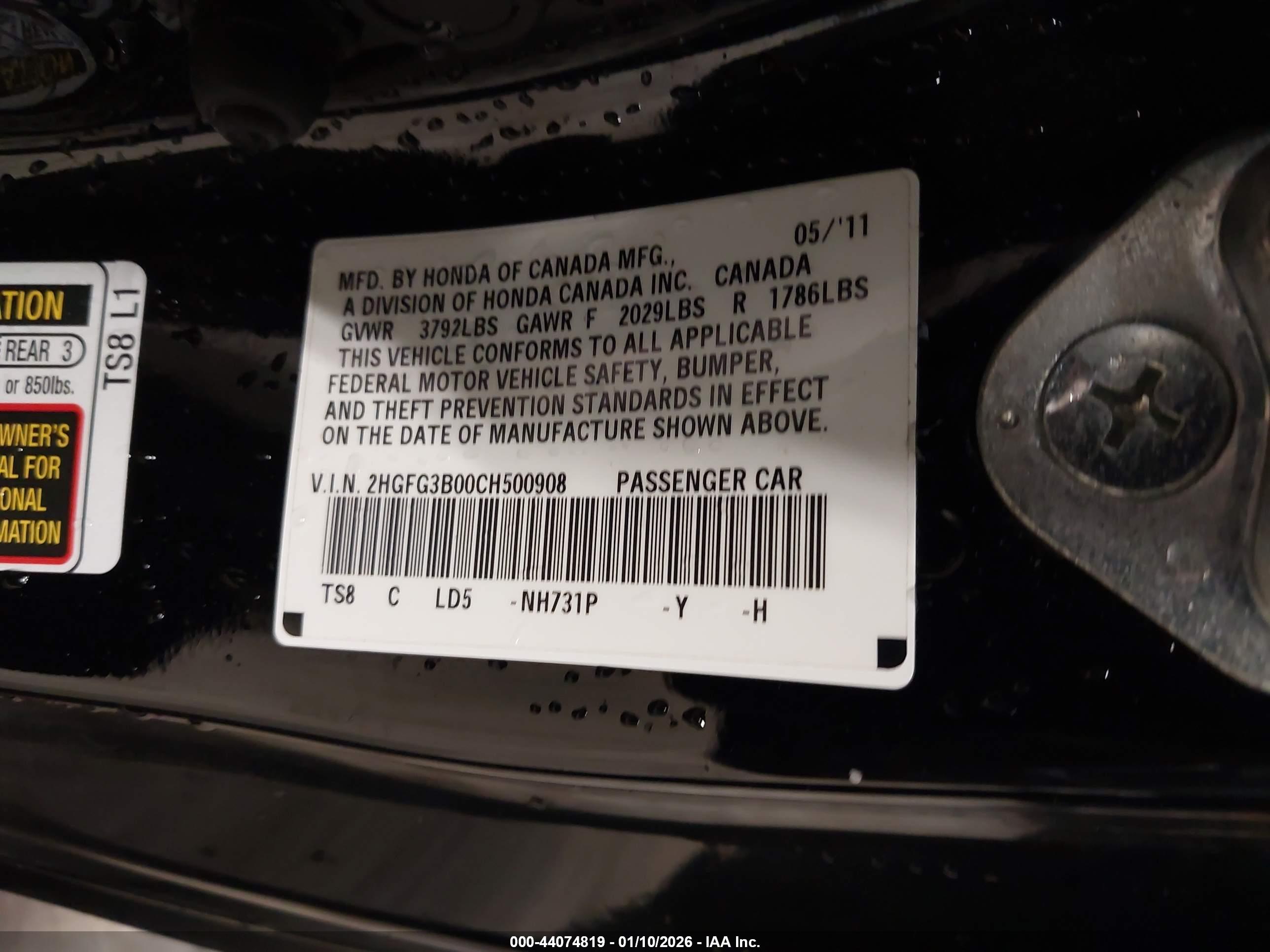 HONDA CIVIC image 9