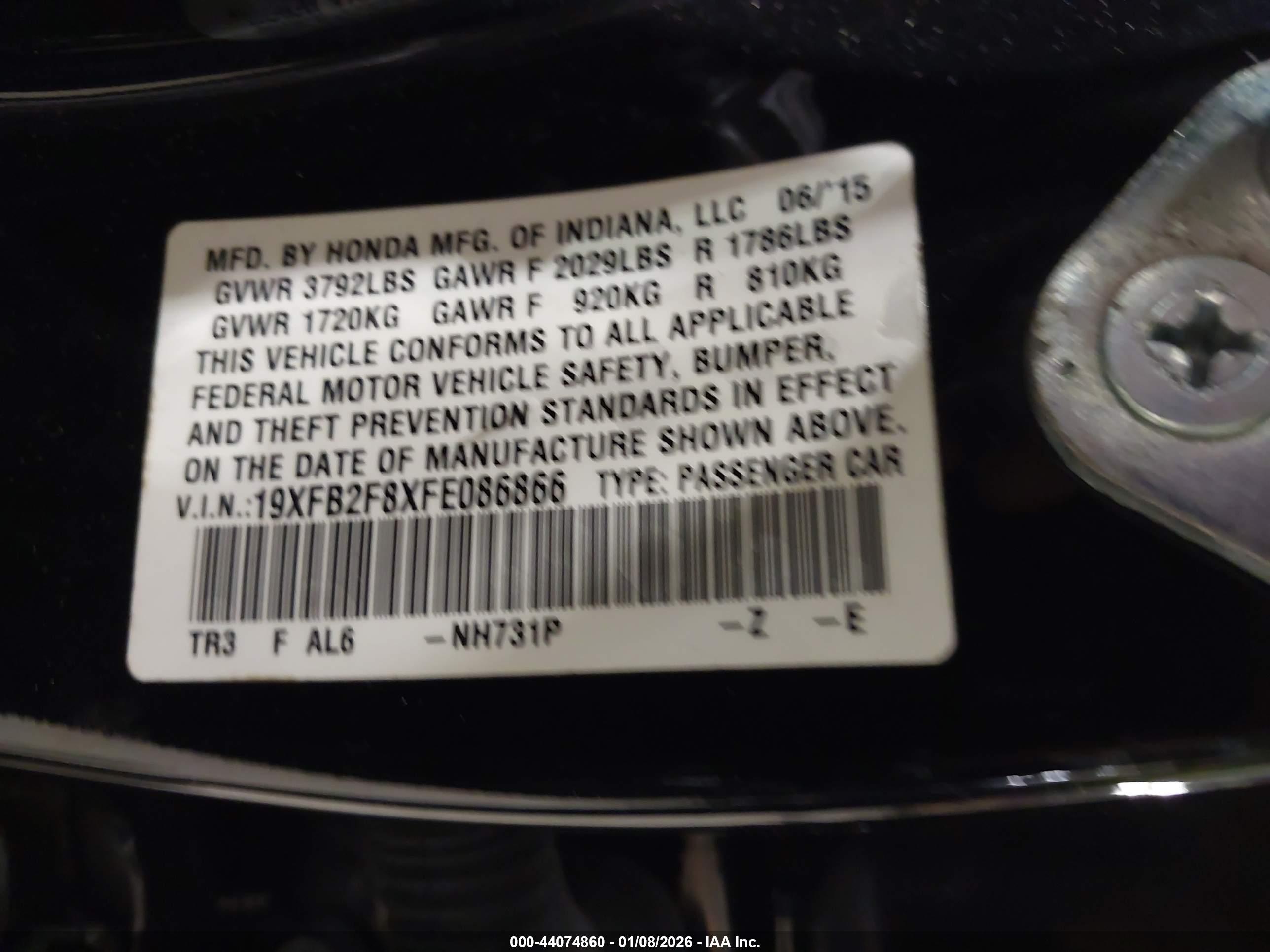 HONDA CIVIC image 9