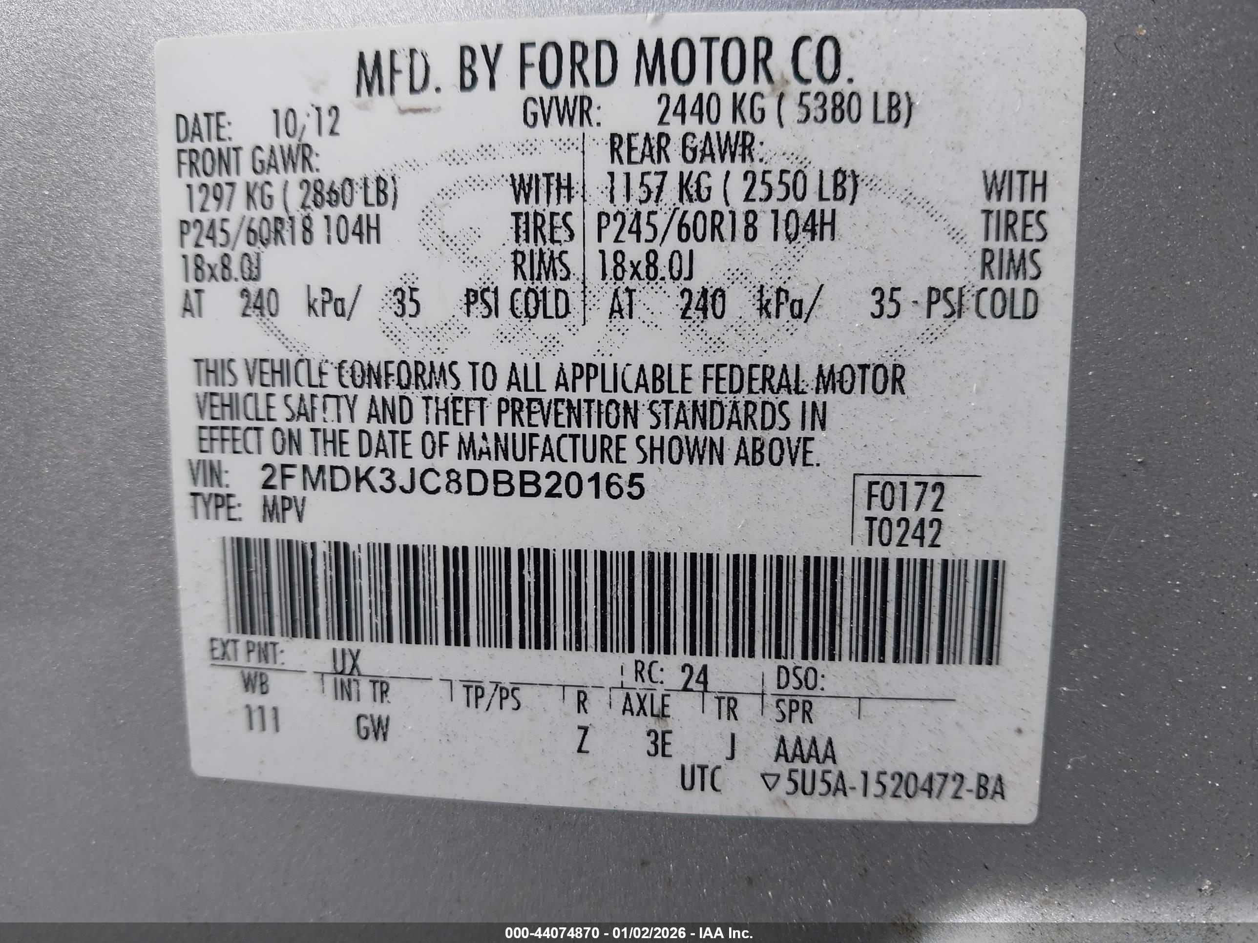FORD EDGE image 9