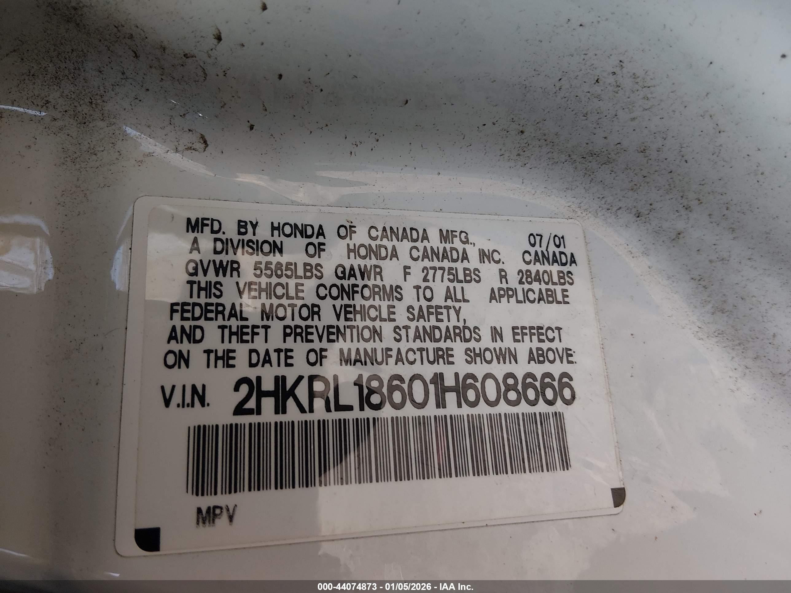 HONDA ODYSSEY image 9