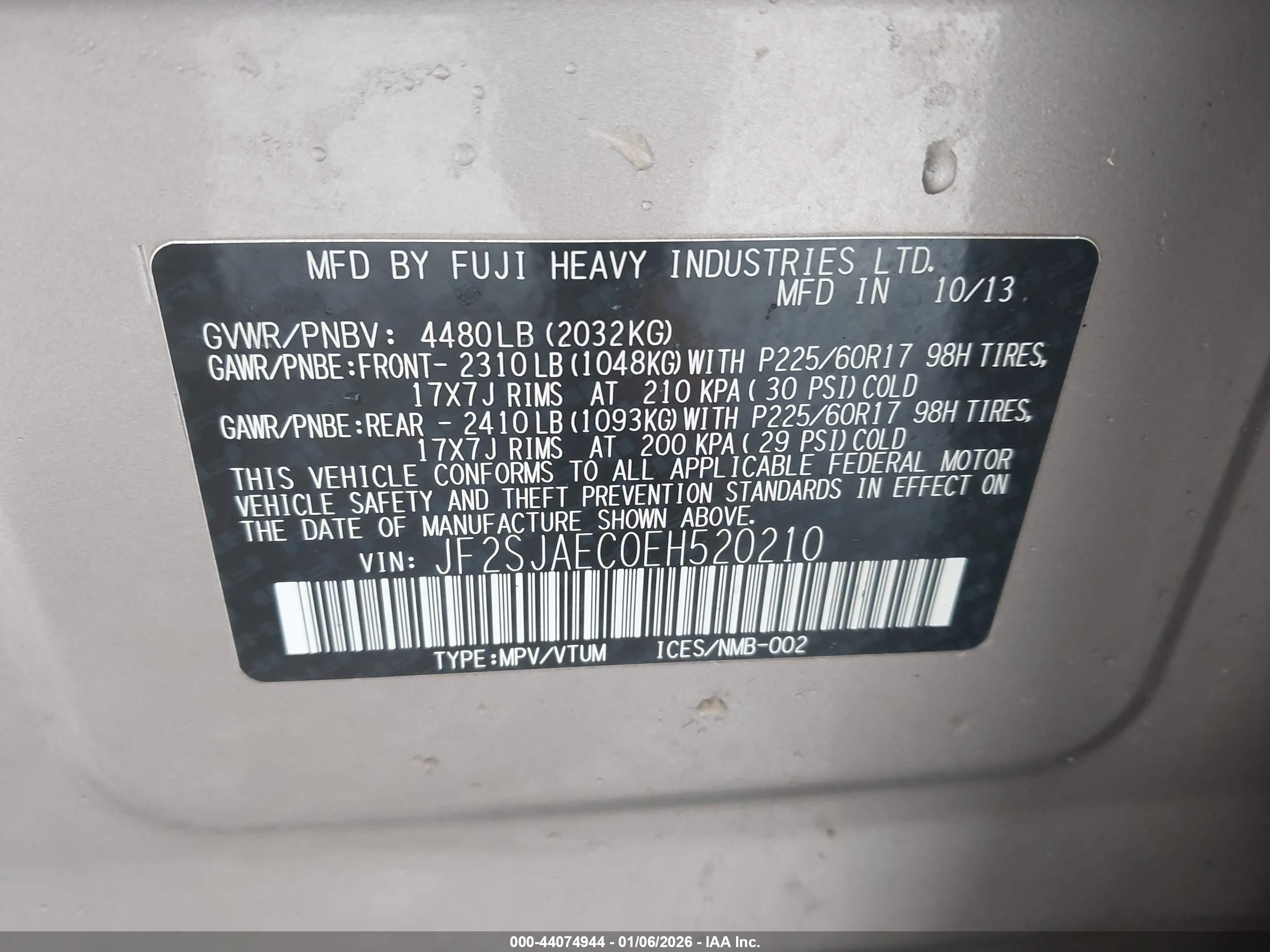 SUBARU FORESTER image 9