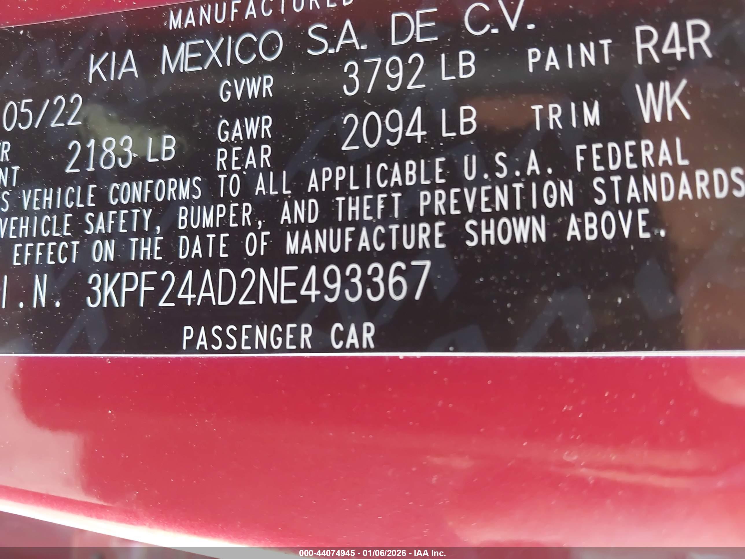 KIA FORTE image 9