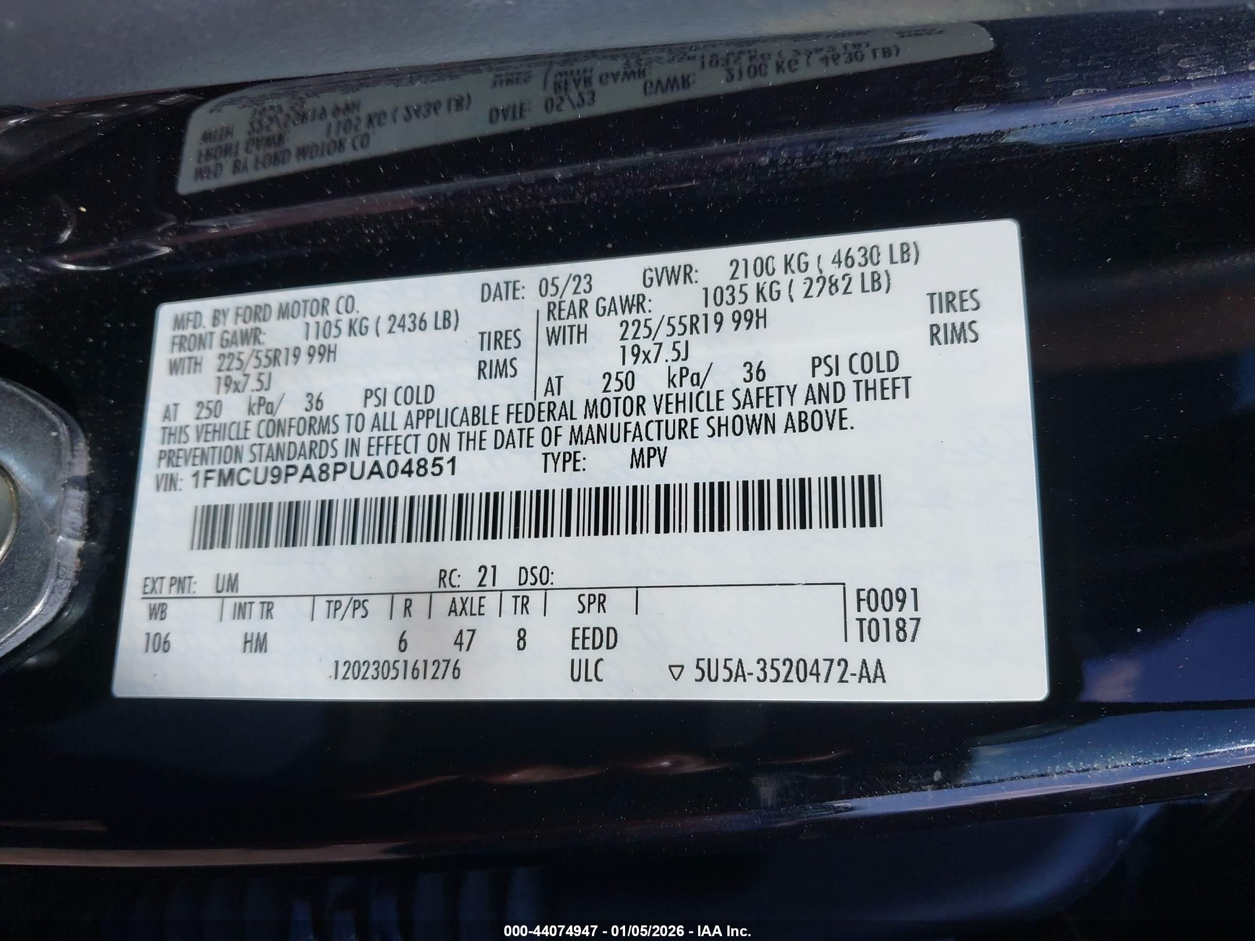FORD ESCAPE image 9