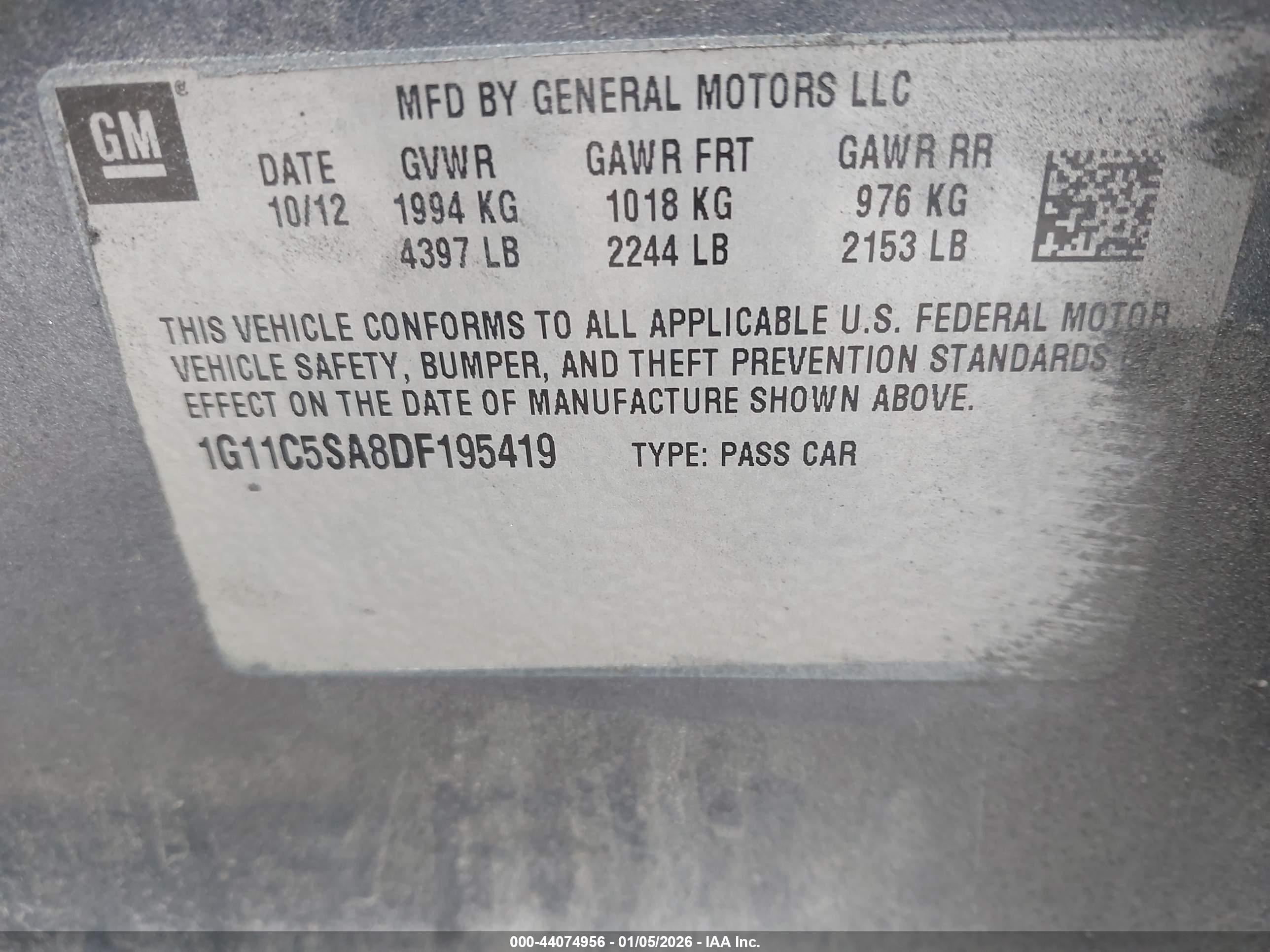 CHEVROLET MALIBU image 9