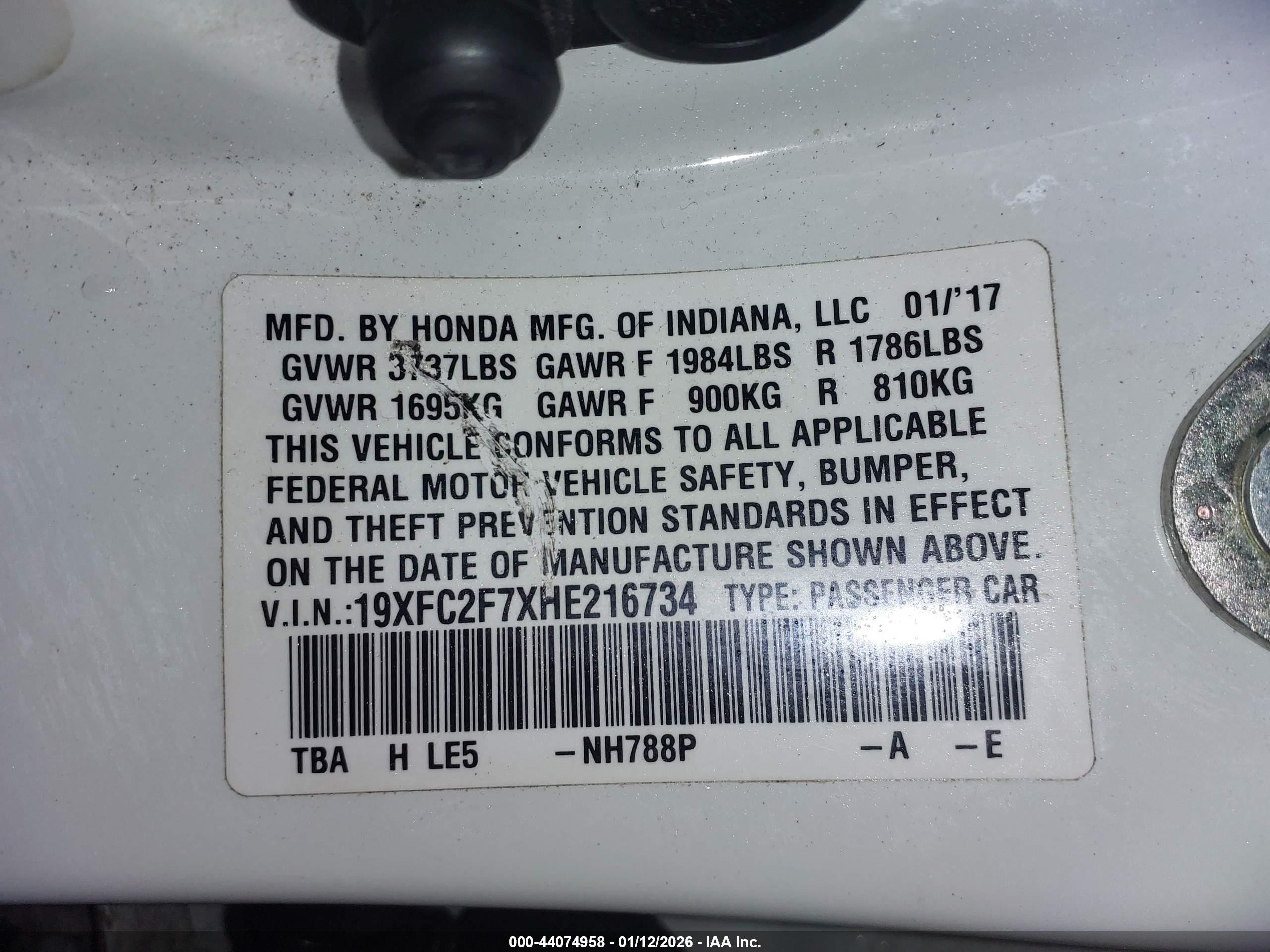 HONDA CIVIC image 9