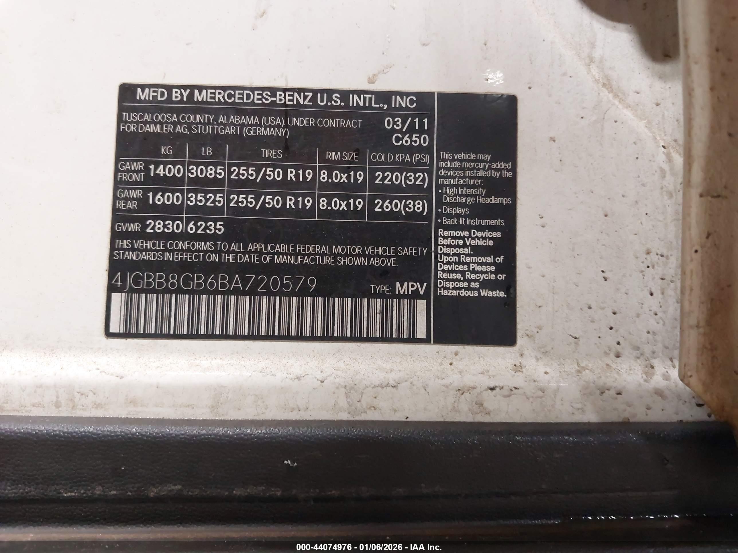 MERCEDES-BENZ ML image 9