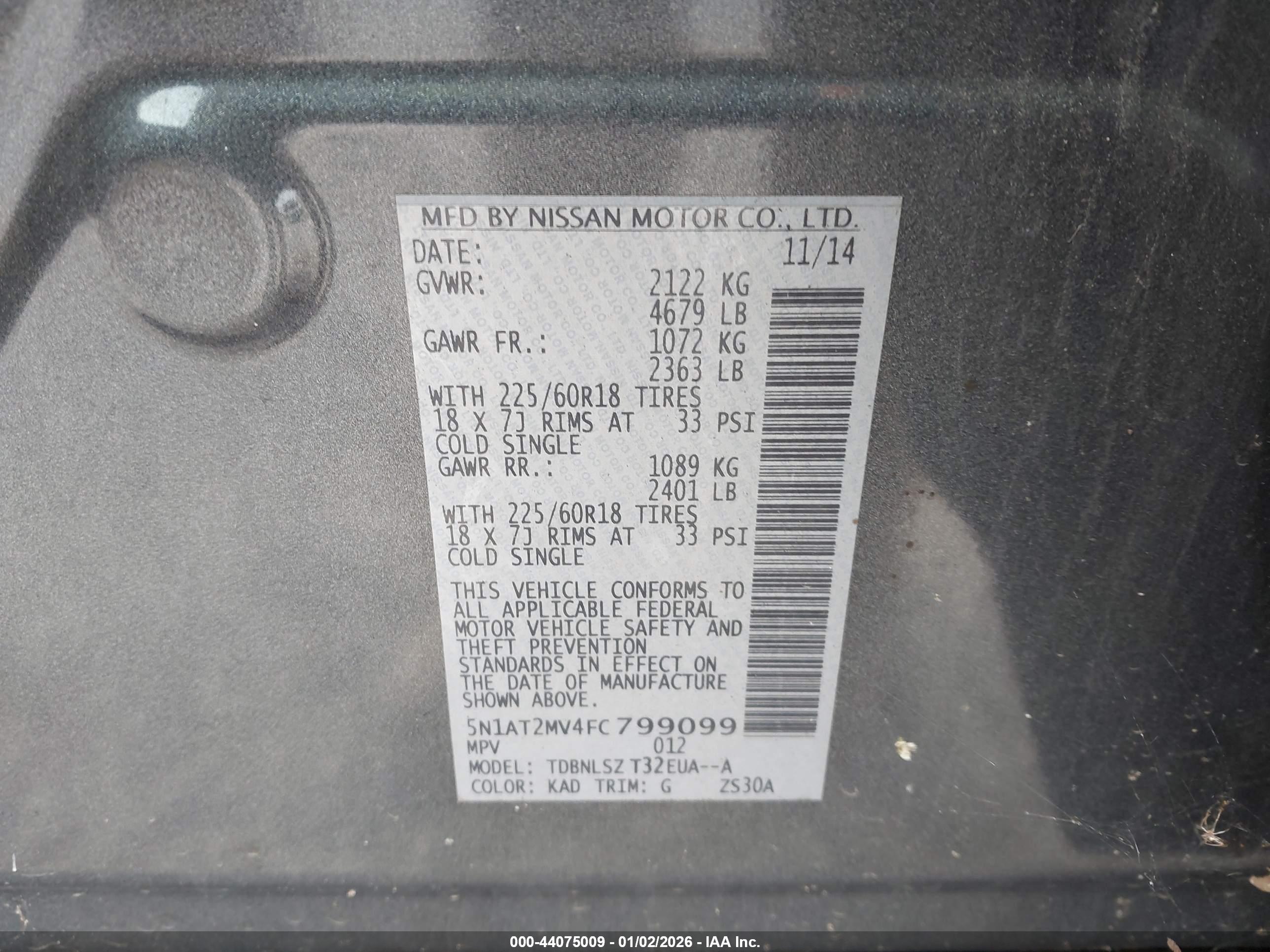 NISSAN ROGUE image 9