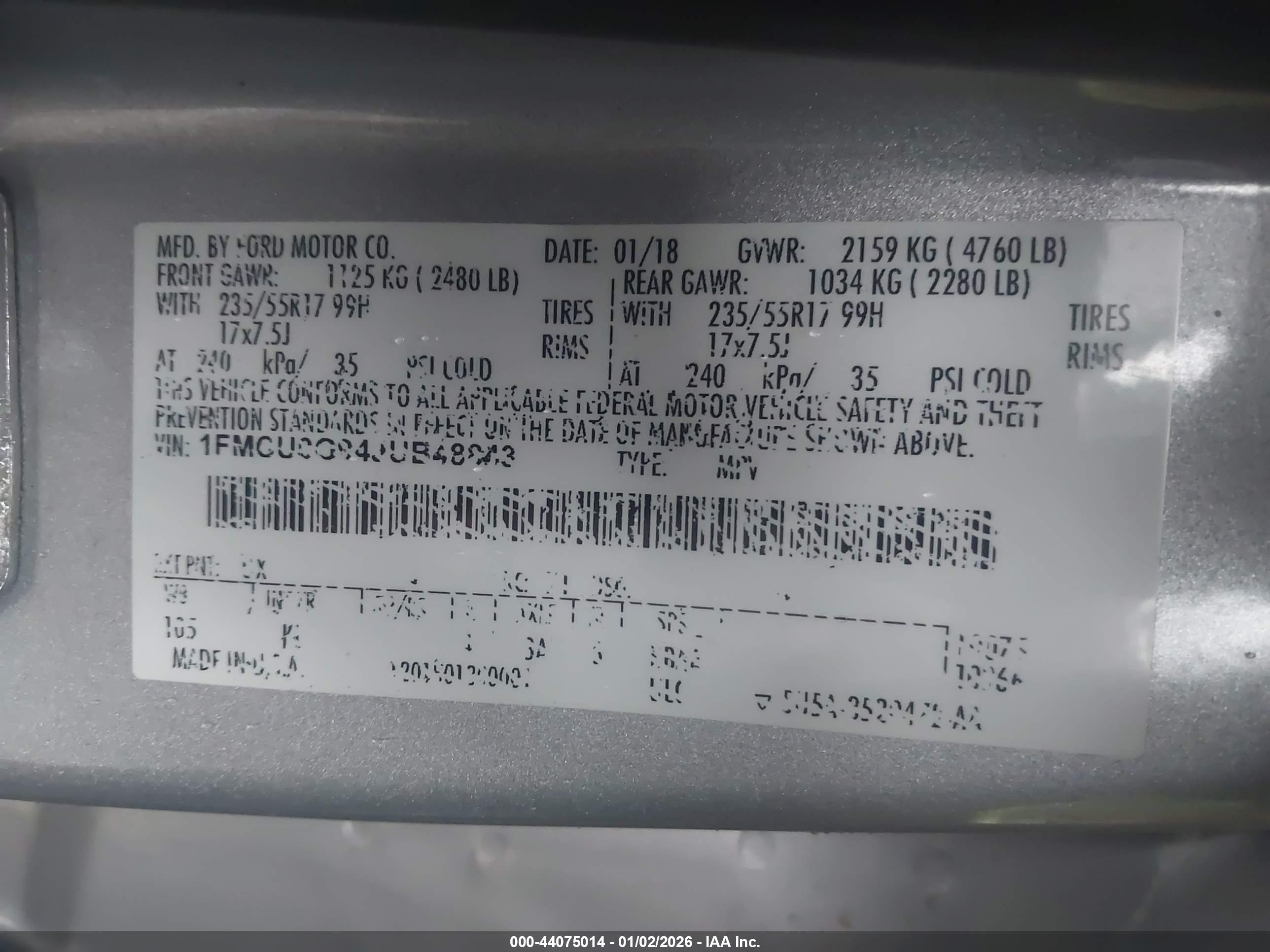 FORD ESCAPE image 9