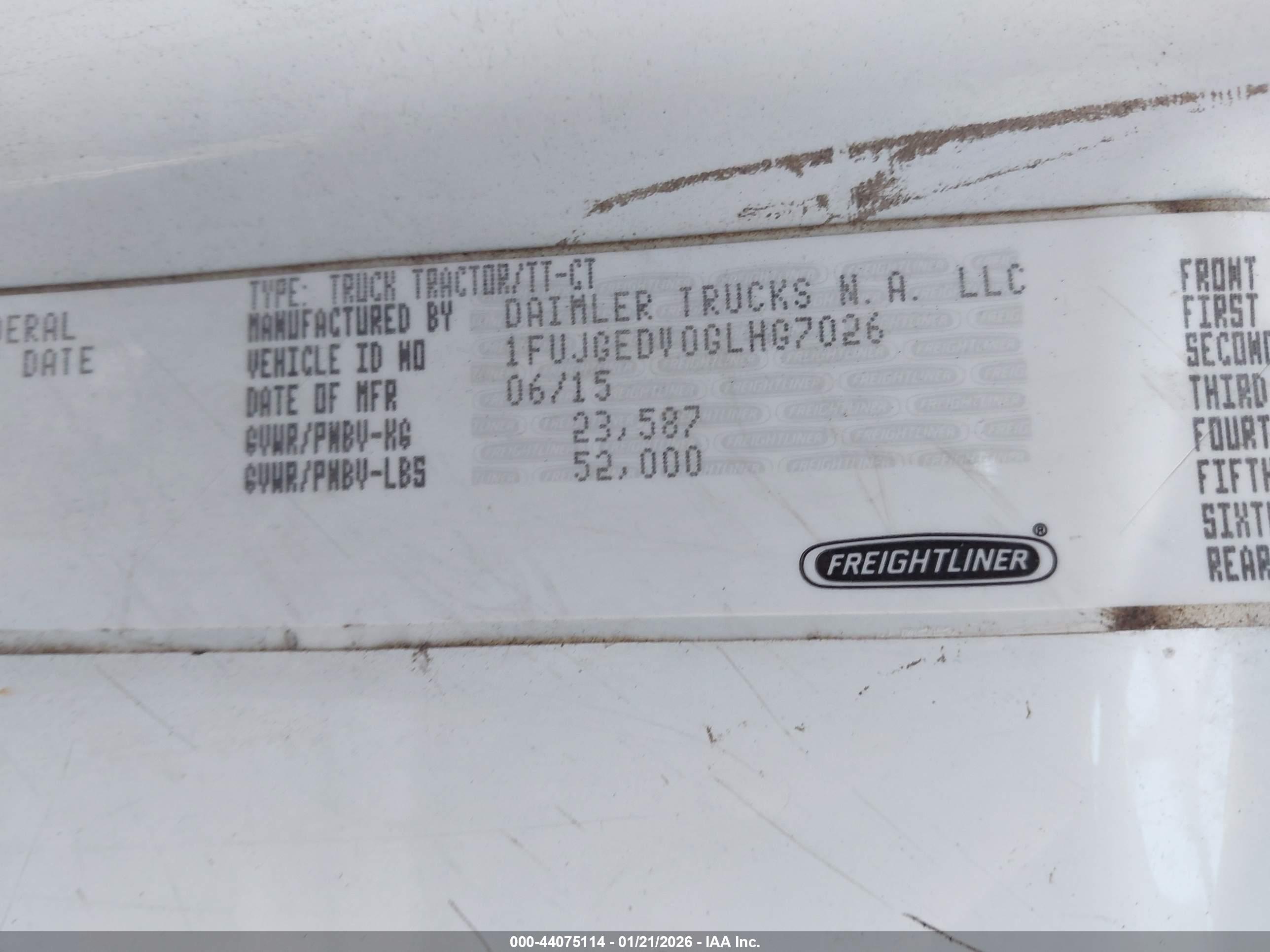 FREIGHTLINER CASCADIA image 9