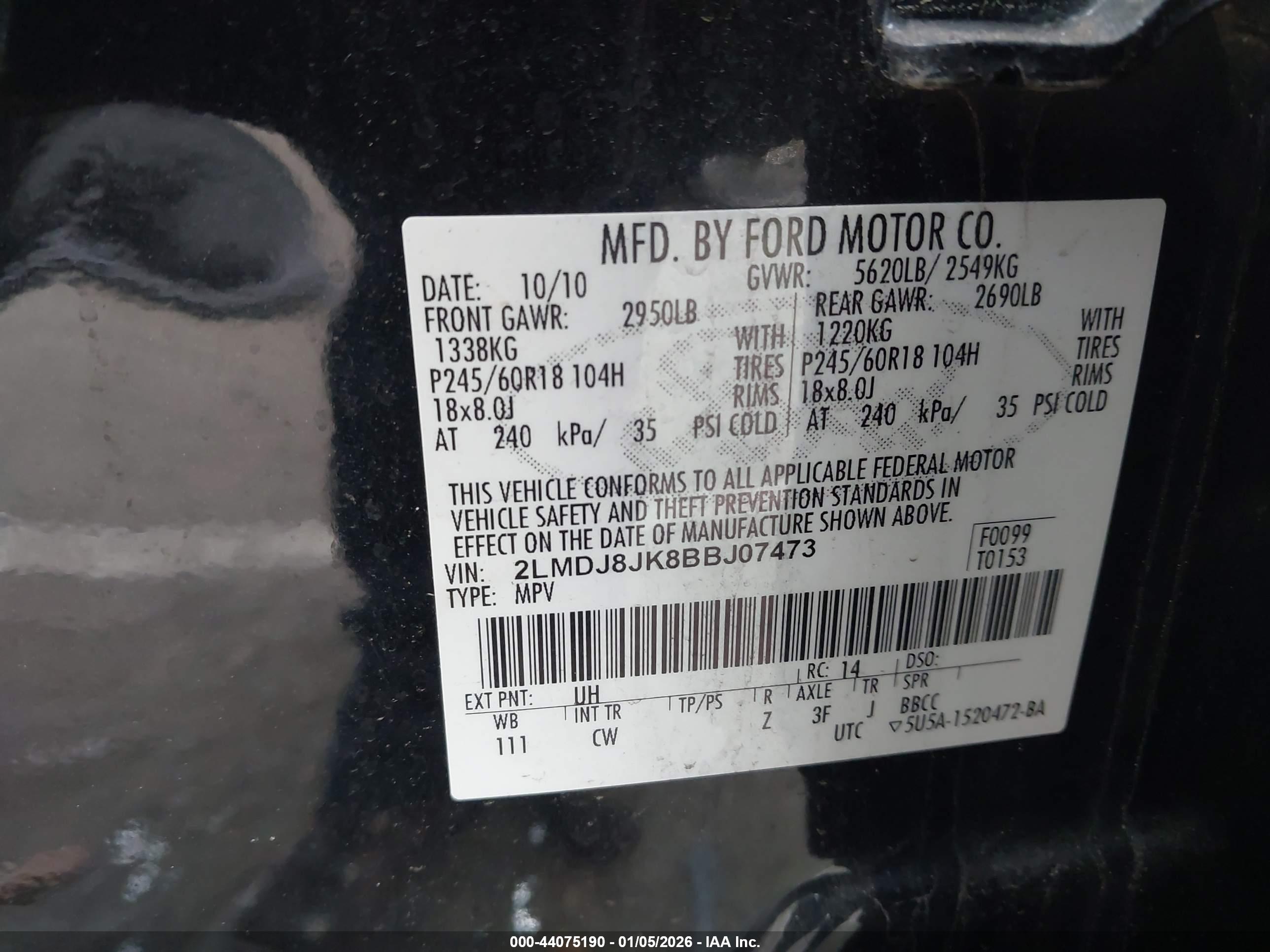 LINCOLN MKX image 9