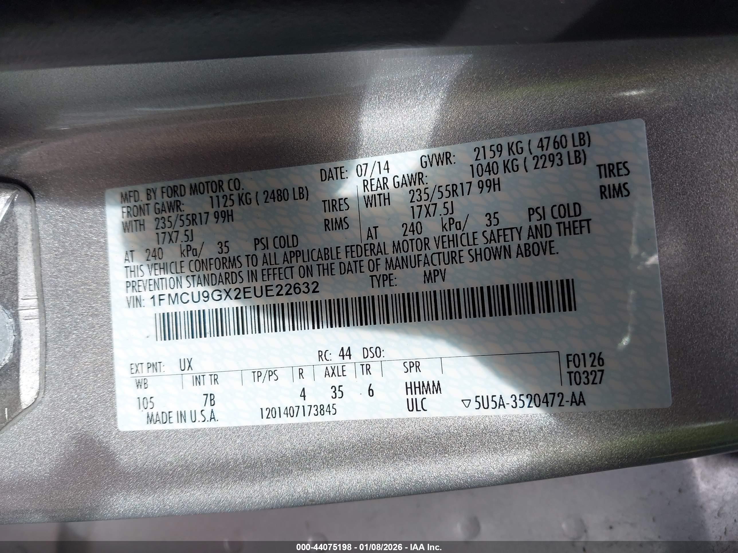 FORD ESCAPE image 9