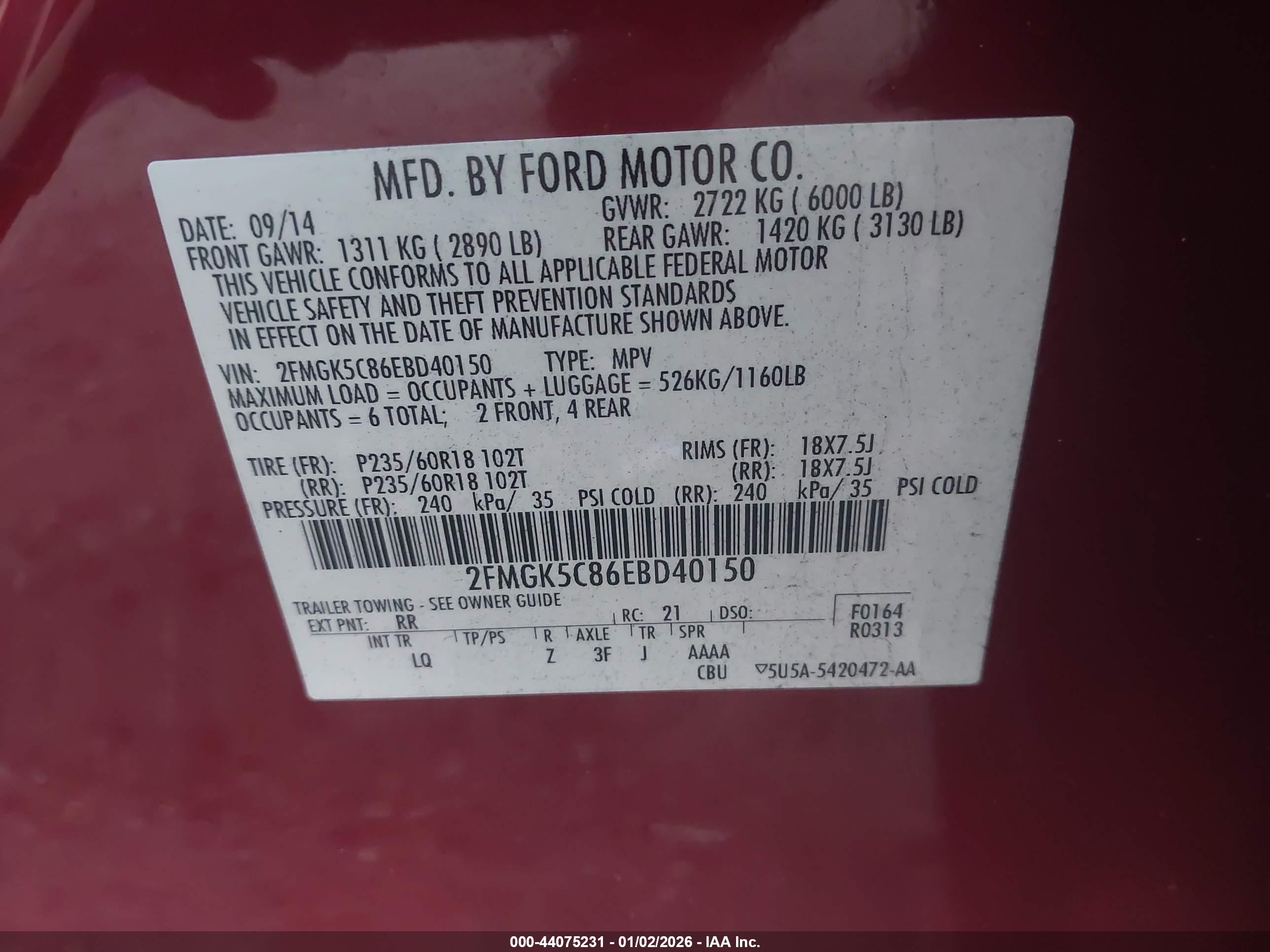 FORD FLEX image 9