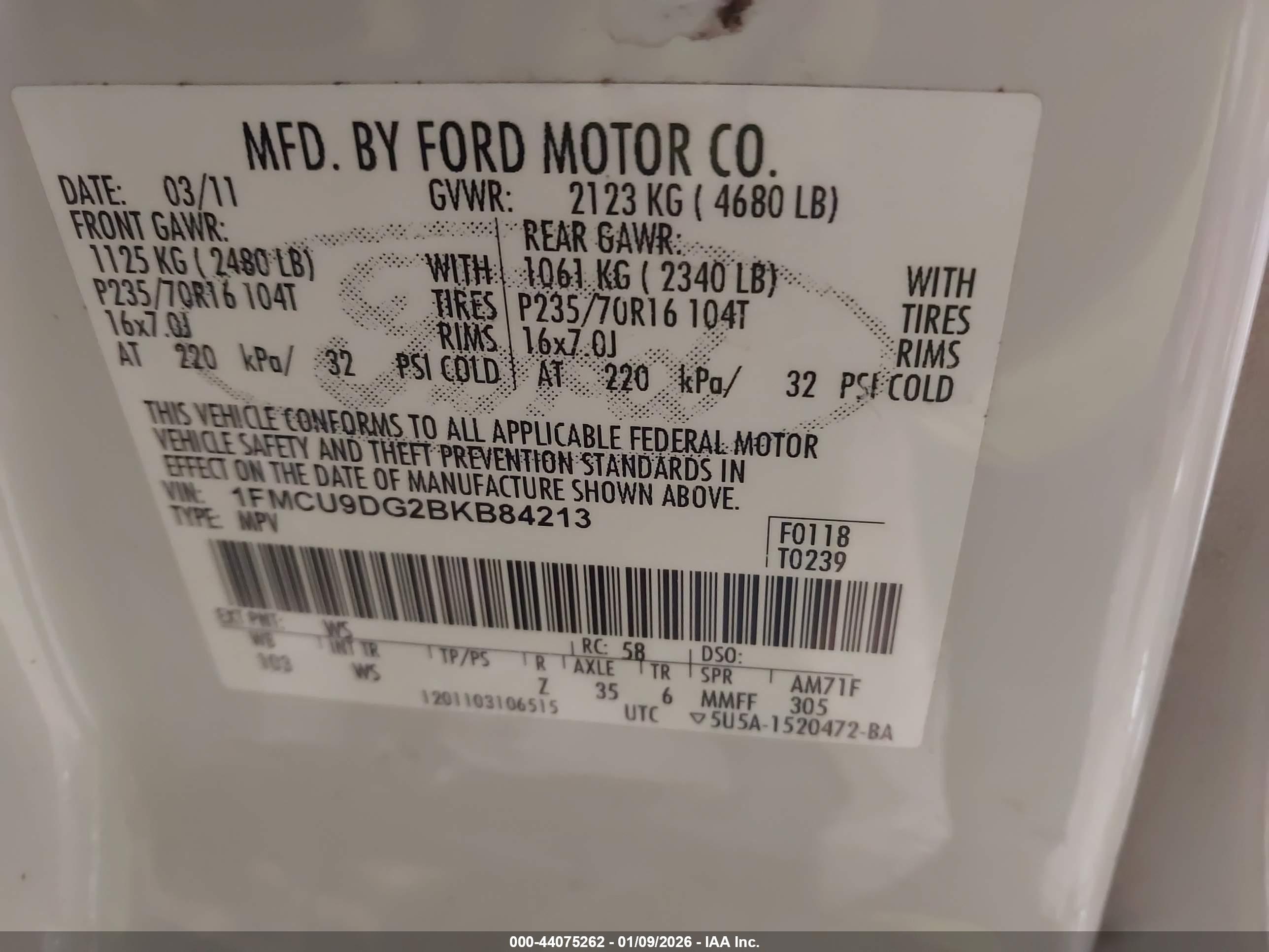 FORD ESCAPE image 9