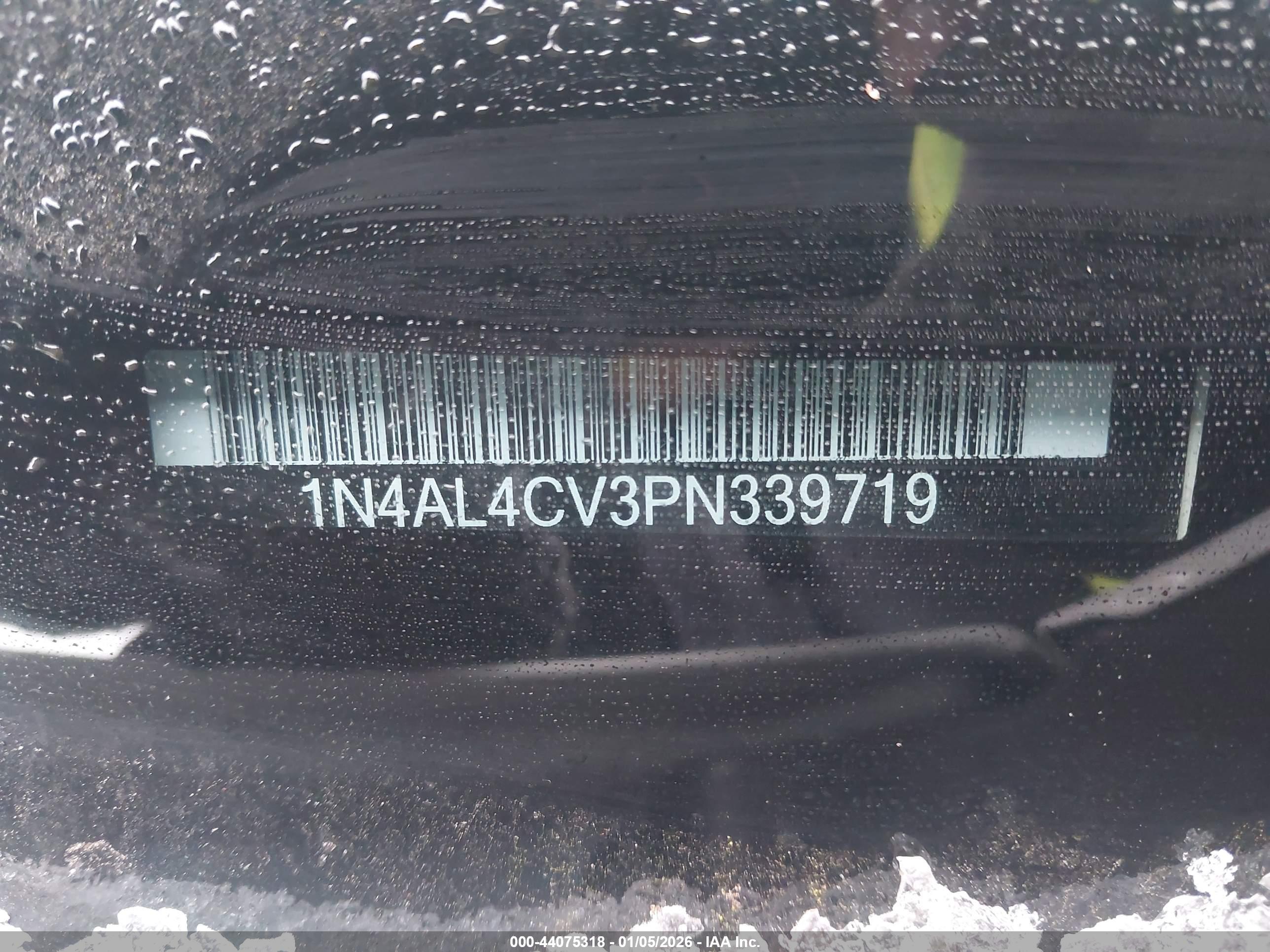 NISSAN ALTIMA image 9