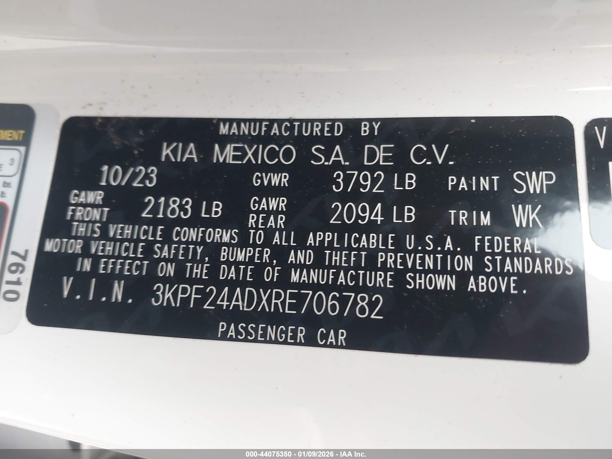 KIA FORTE image 9