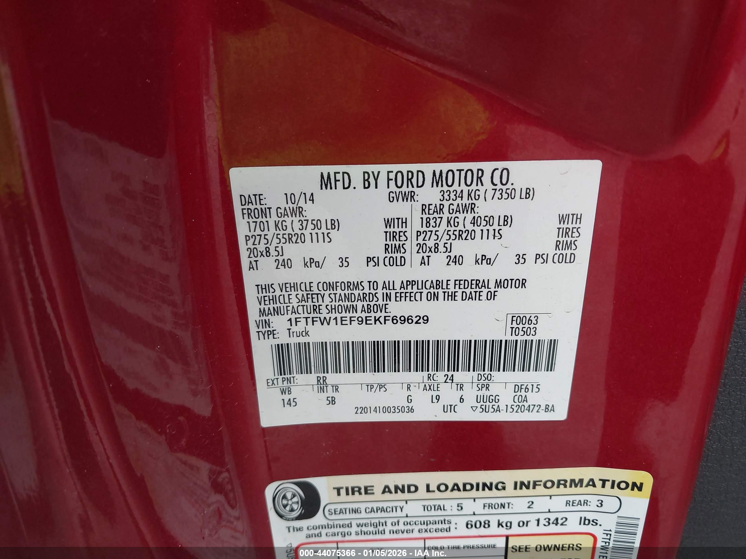 FORD F-150 image 9
