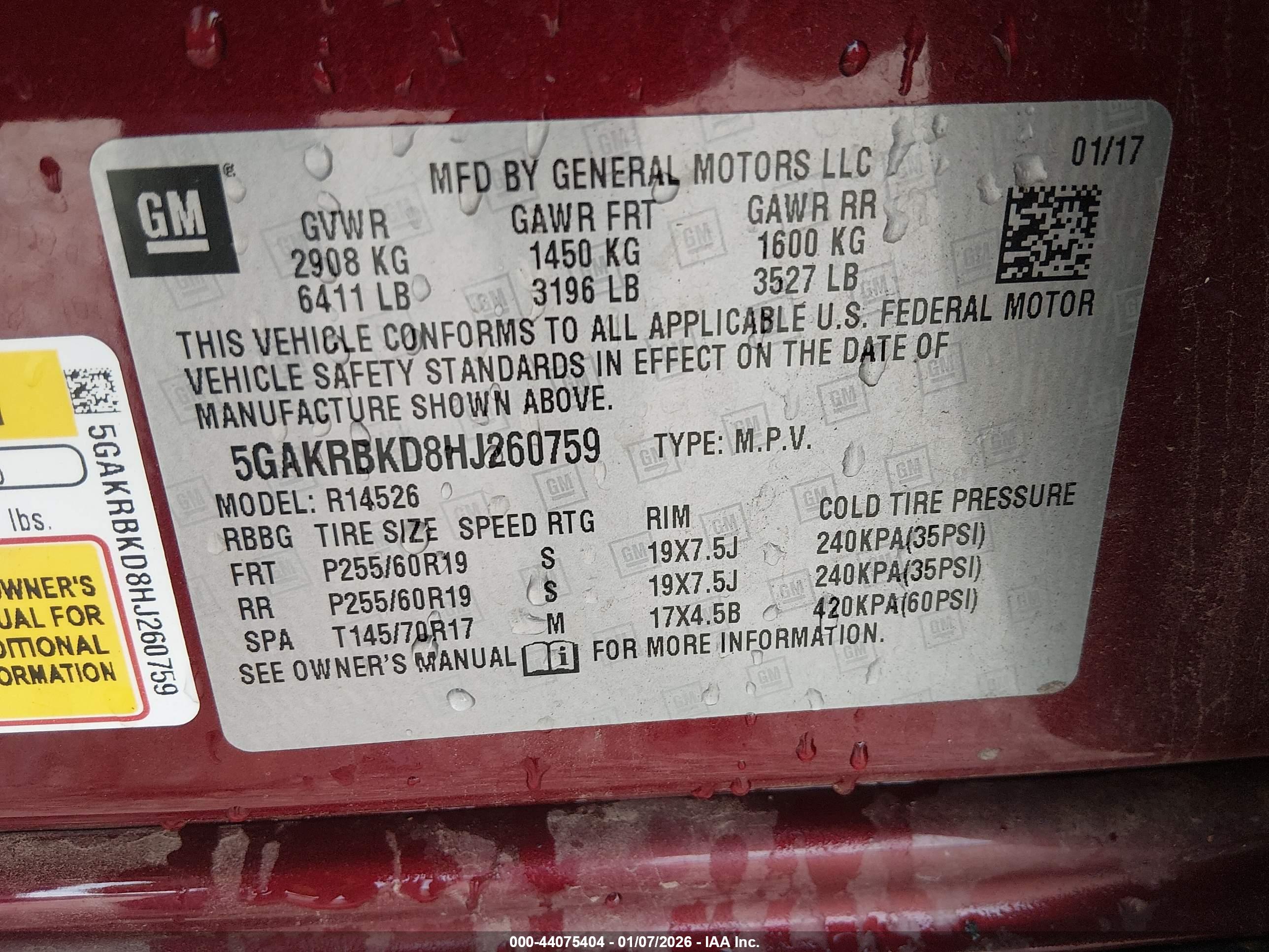 BUICK ENCLAVE image 9