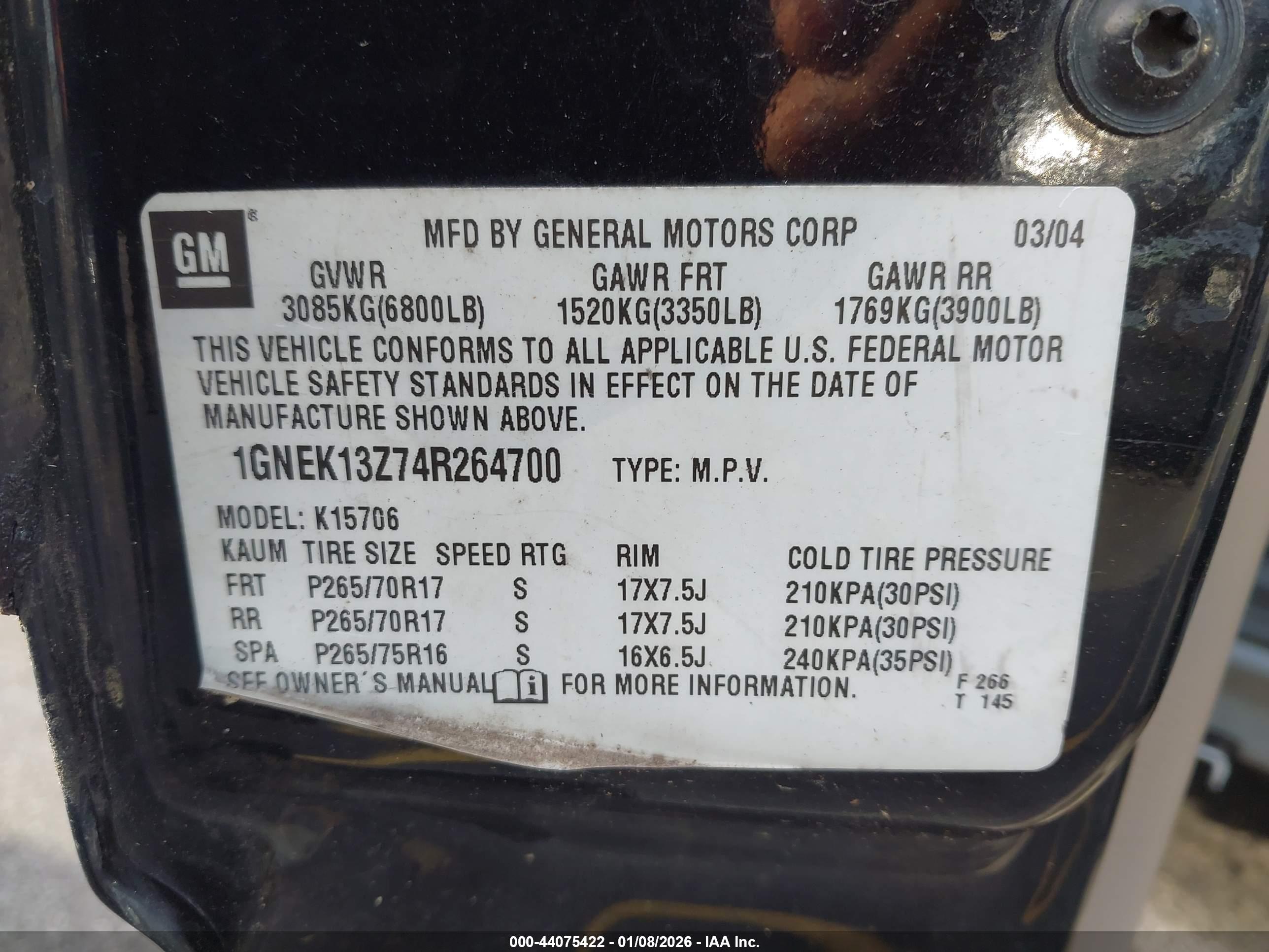 CHEVROLET TAHOE image 9