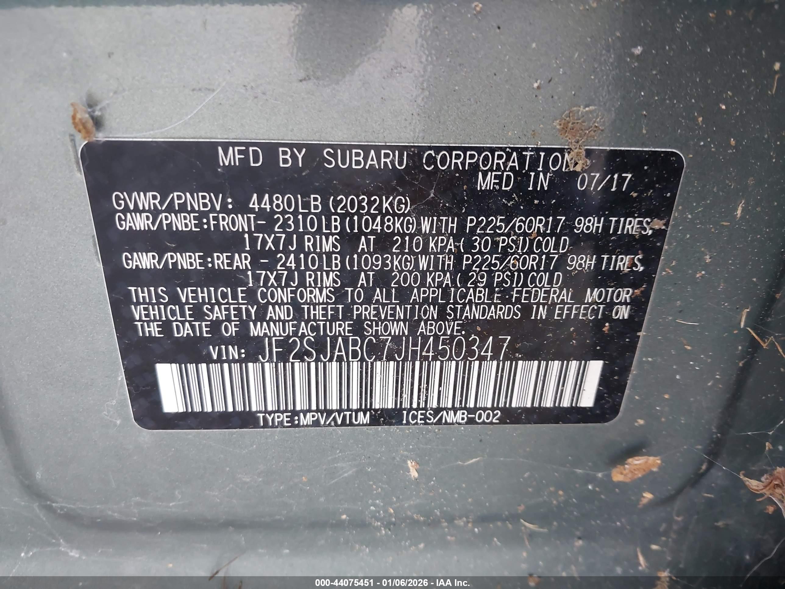 SUBARU FORESTER image 9