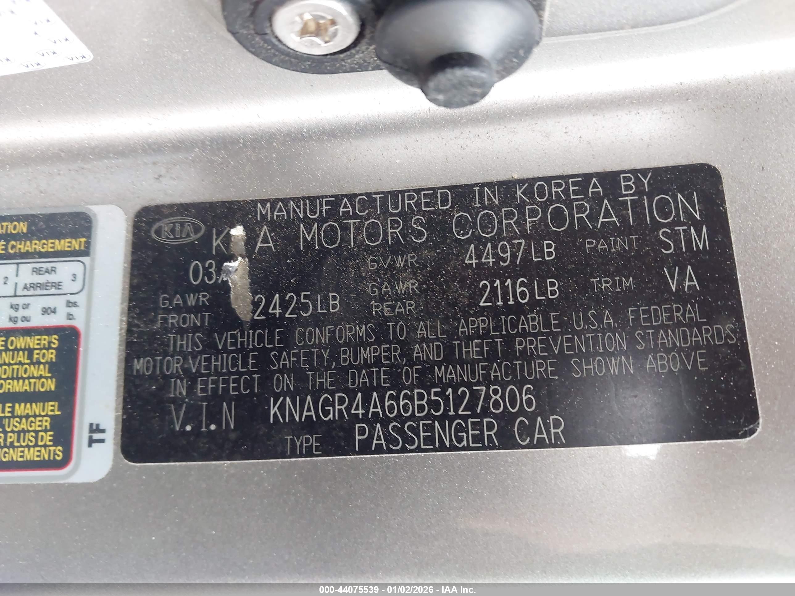 KIA OPTIMA image 9