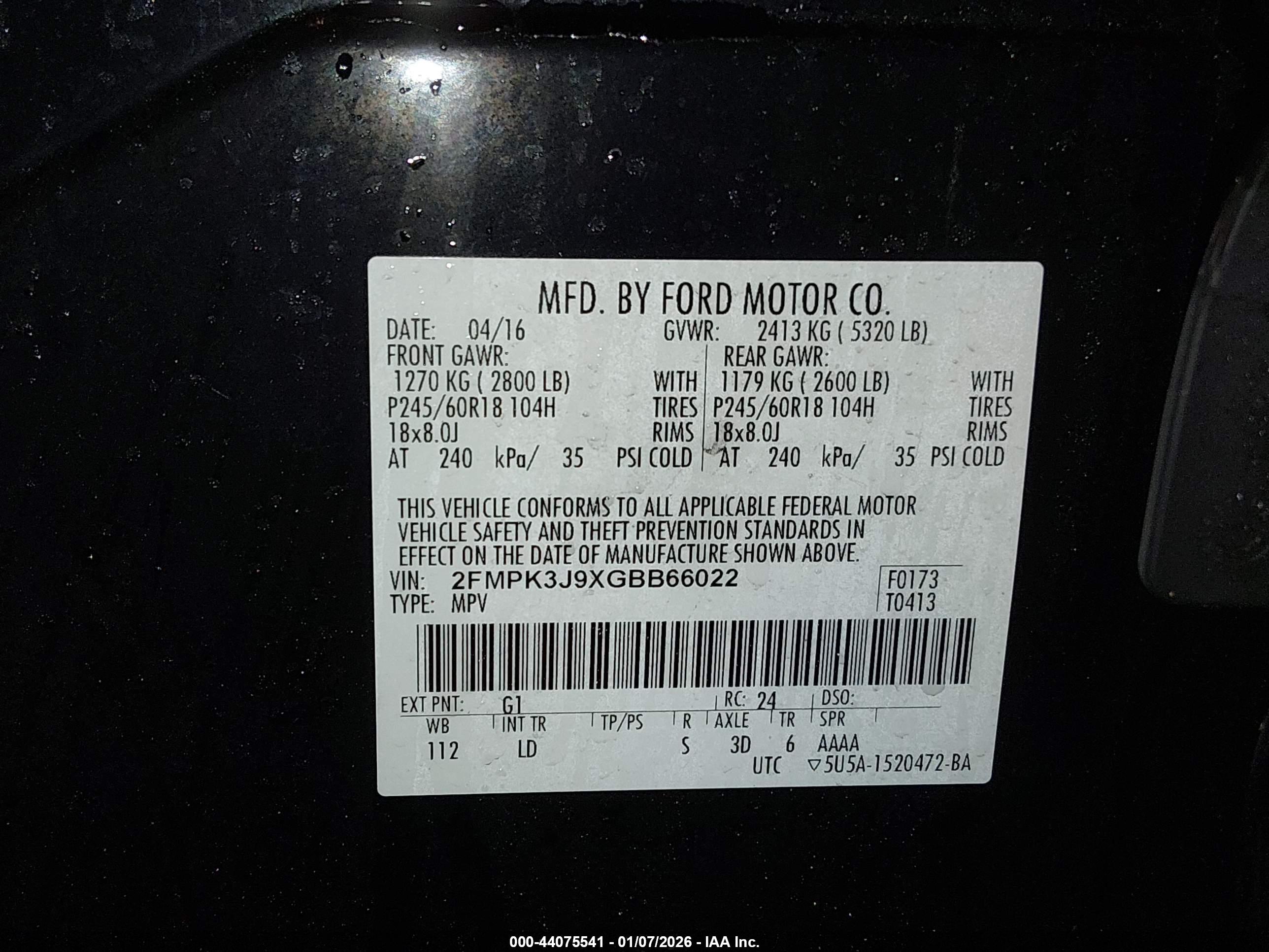 FORD EDGE image 9