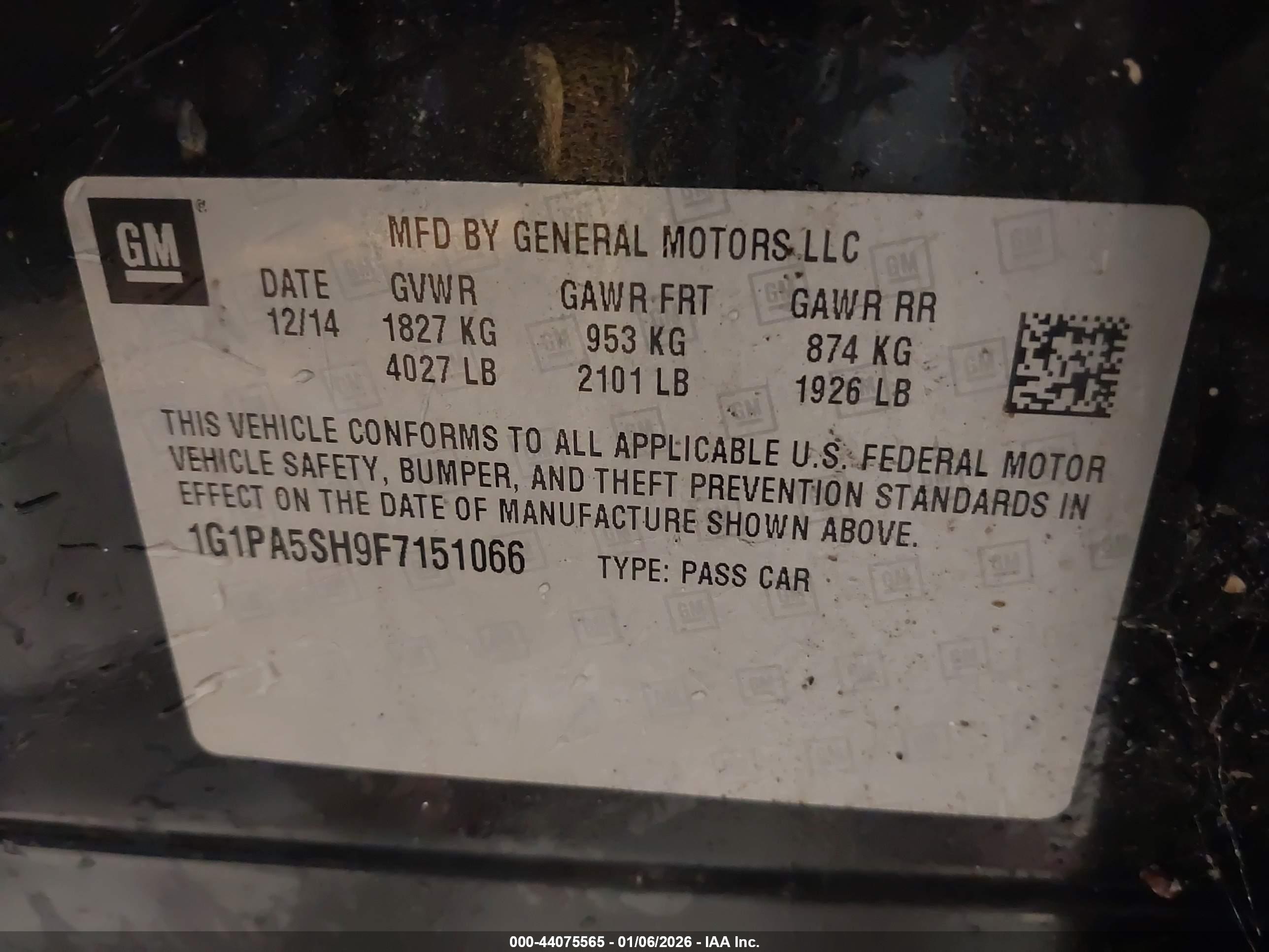 CHEVROLET CRUZE image 9