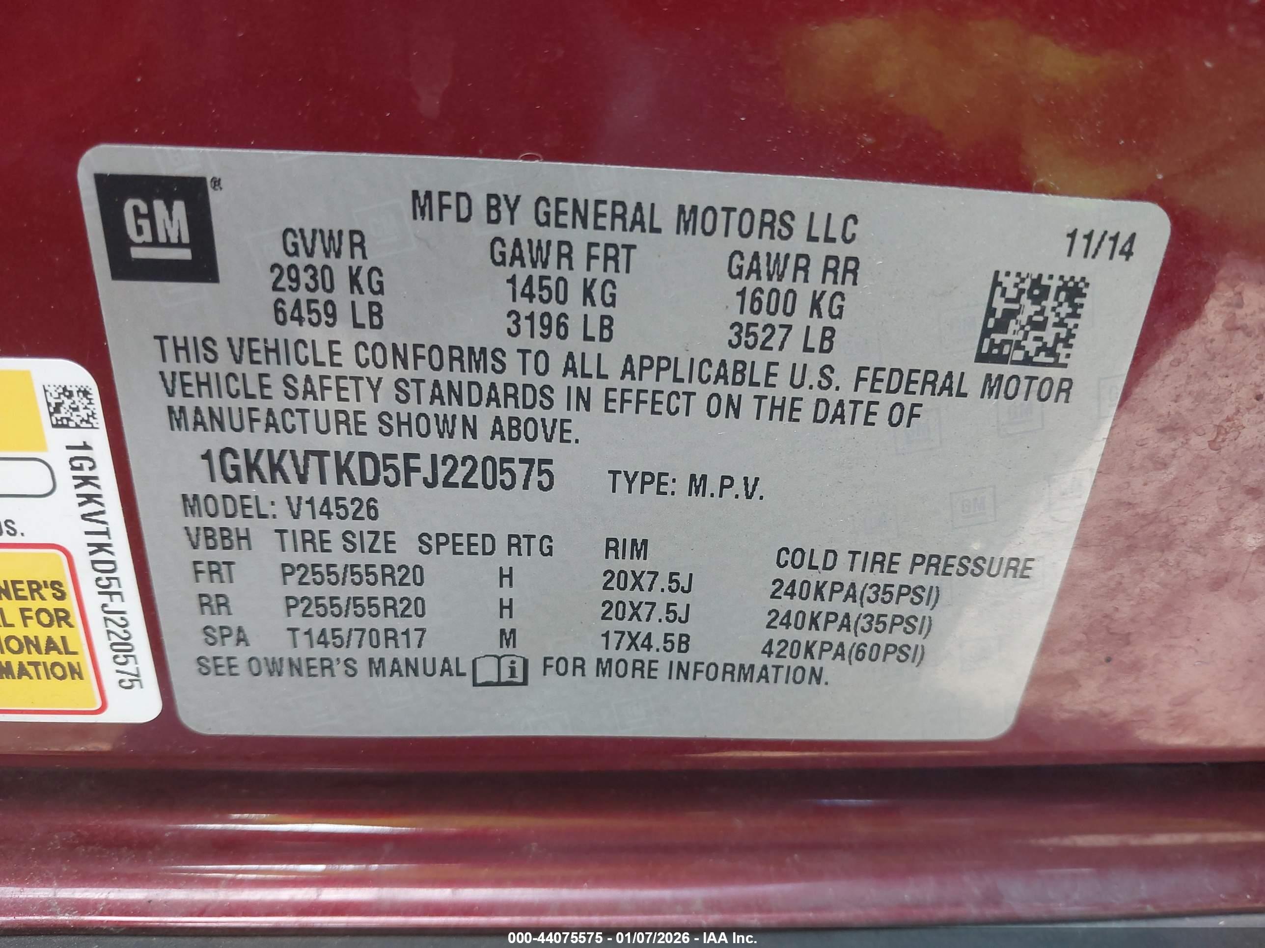 GMC ACADIA image 9