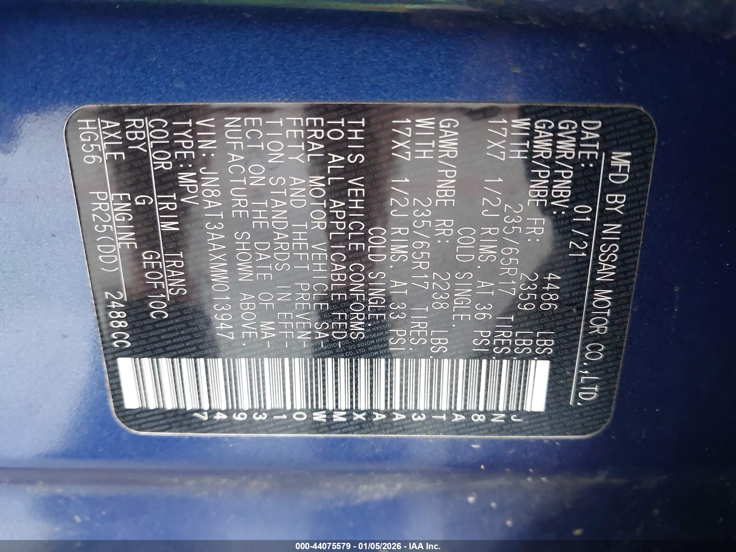 NISSAN ROGUE image 9