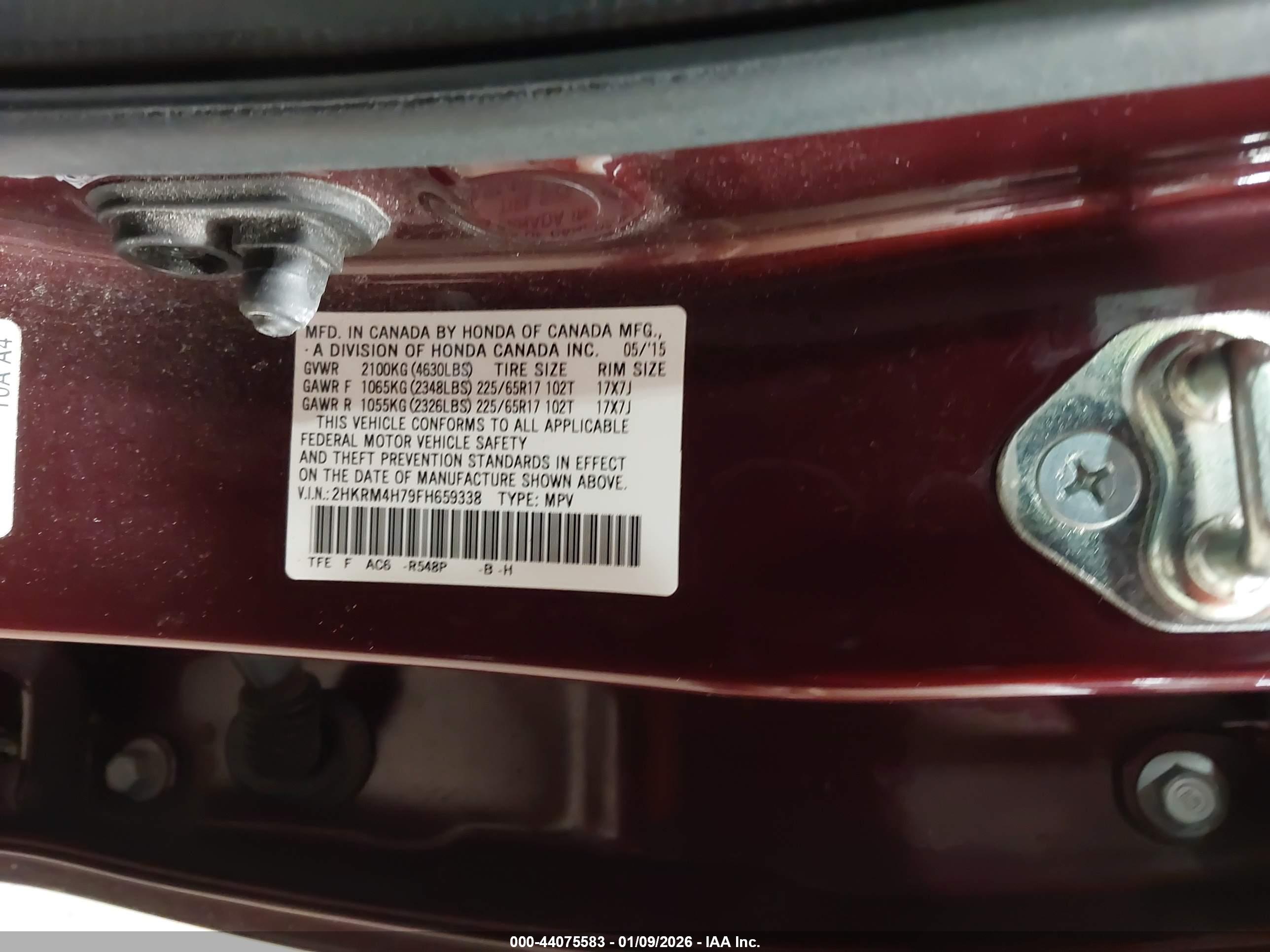 HONDA CR-V image 9