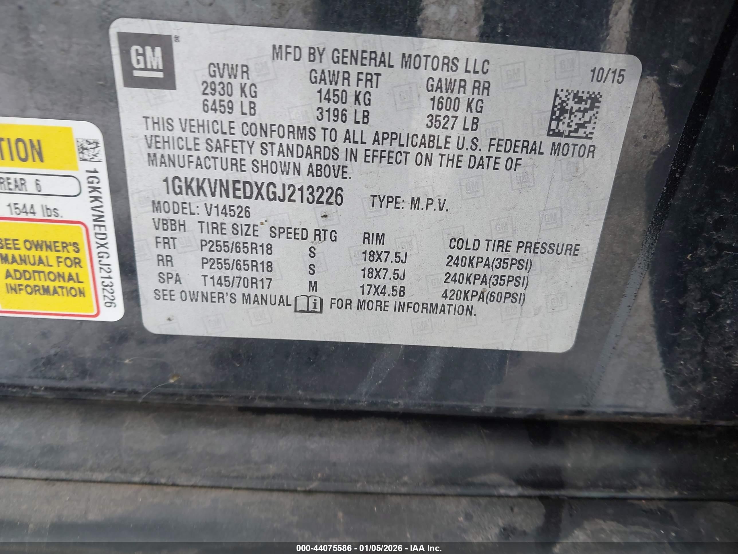 GMC ACADIA image 9