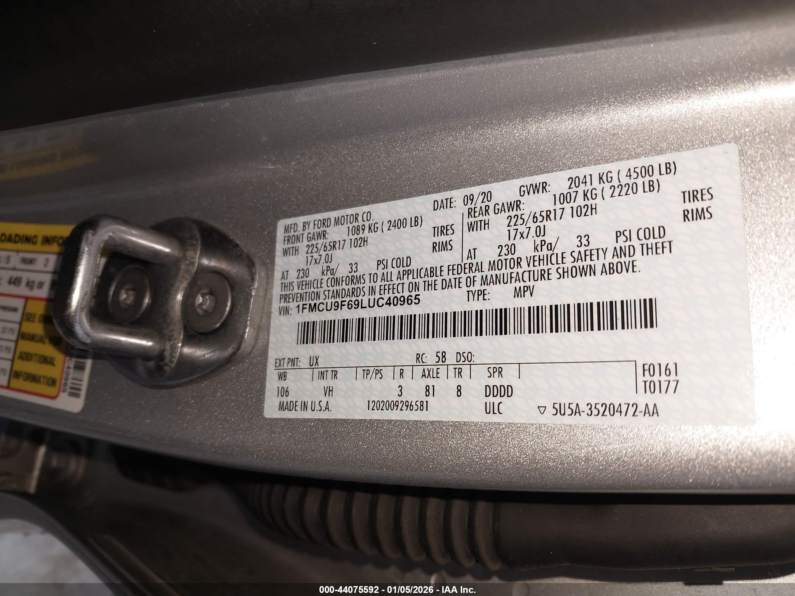 FORD ESCAPE image 9