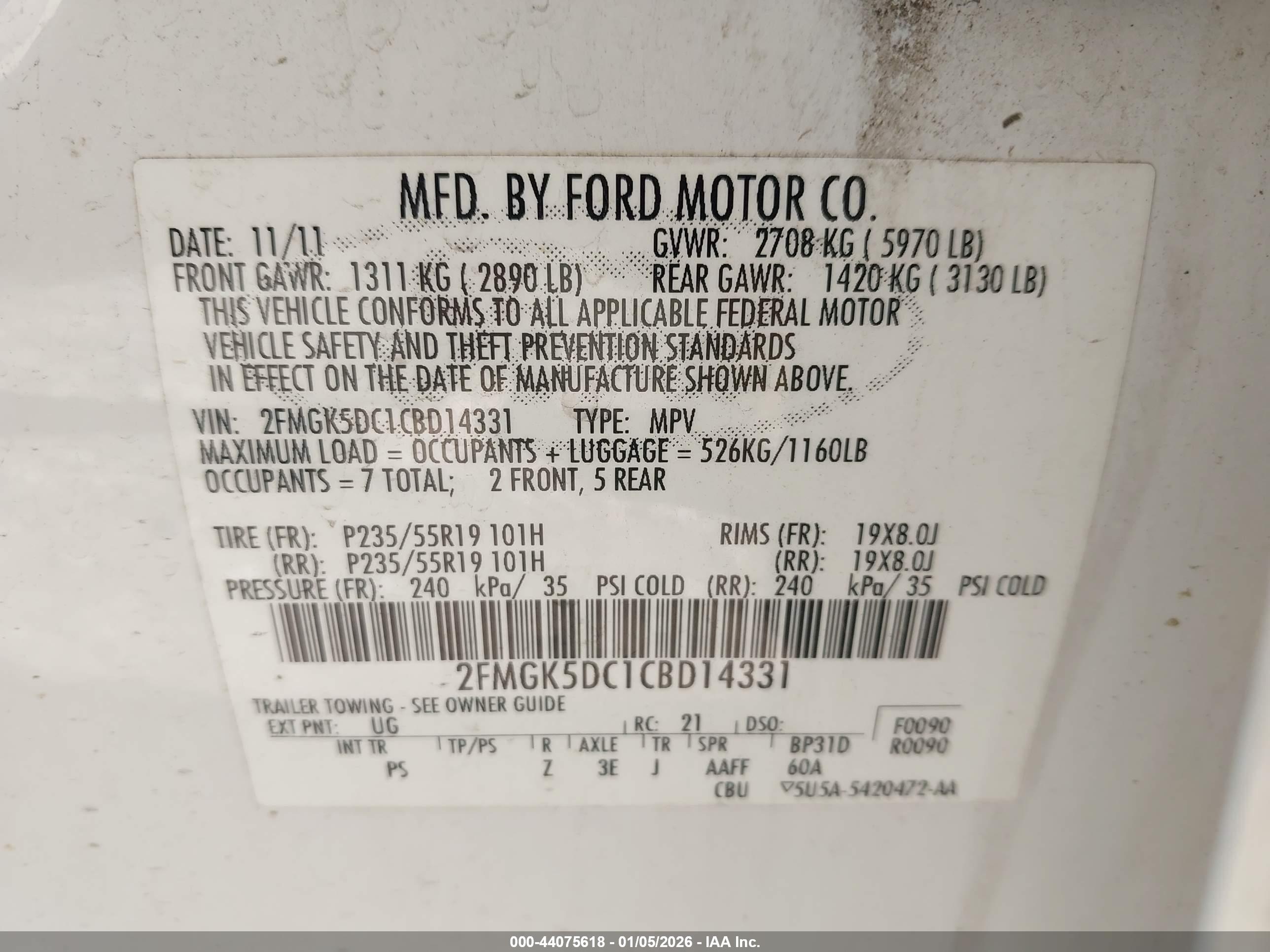 FORD FLEX image 9