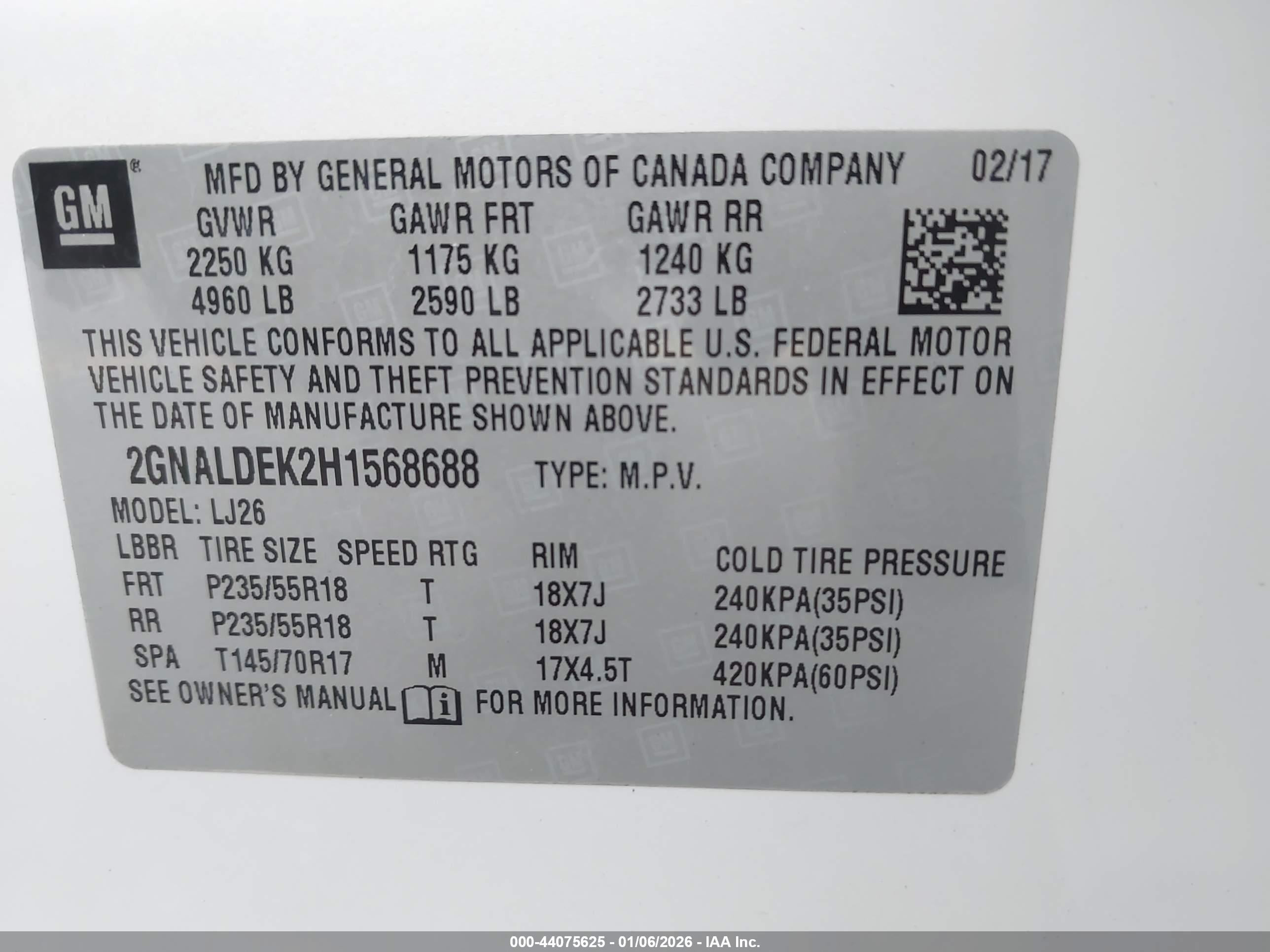 CHEVROLET EQUINOX image 9