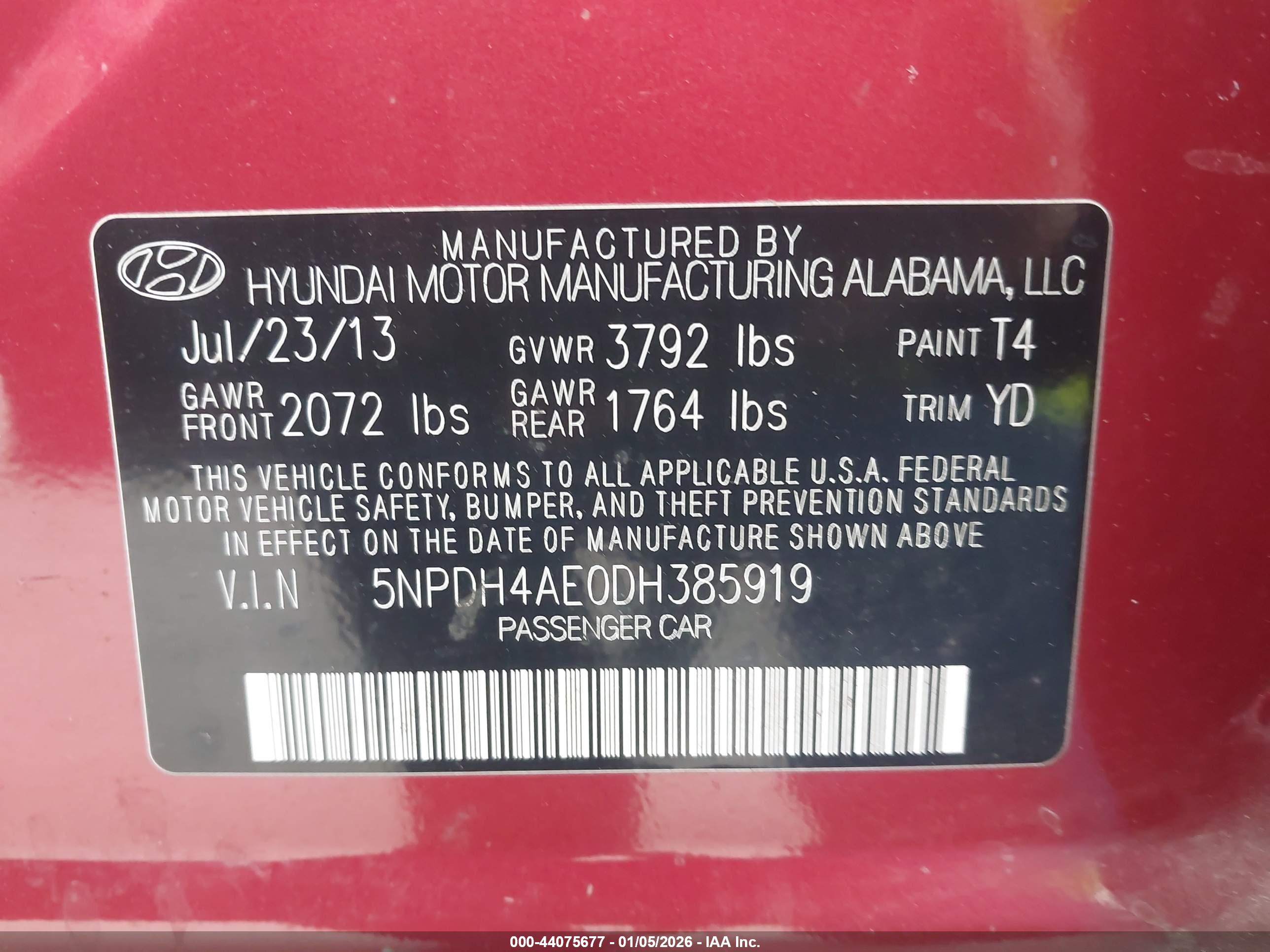 HYUNDAI ELANTRA image 9