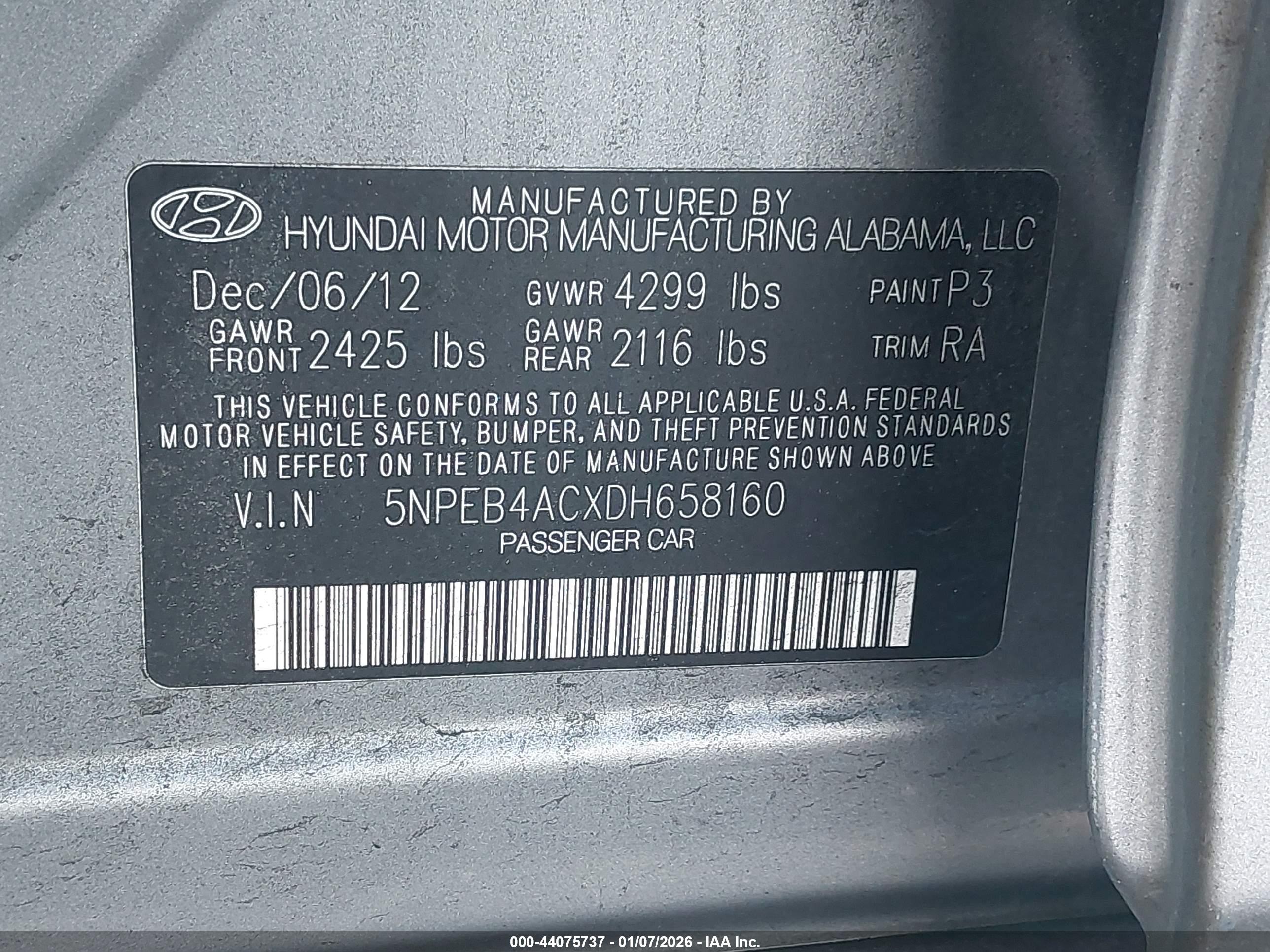 HYUNDAI SONATA image 9