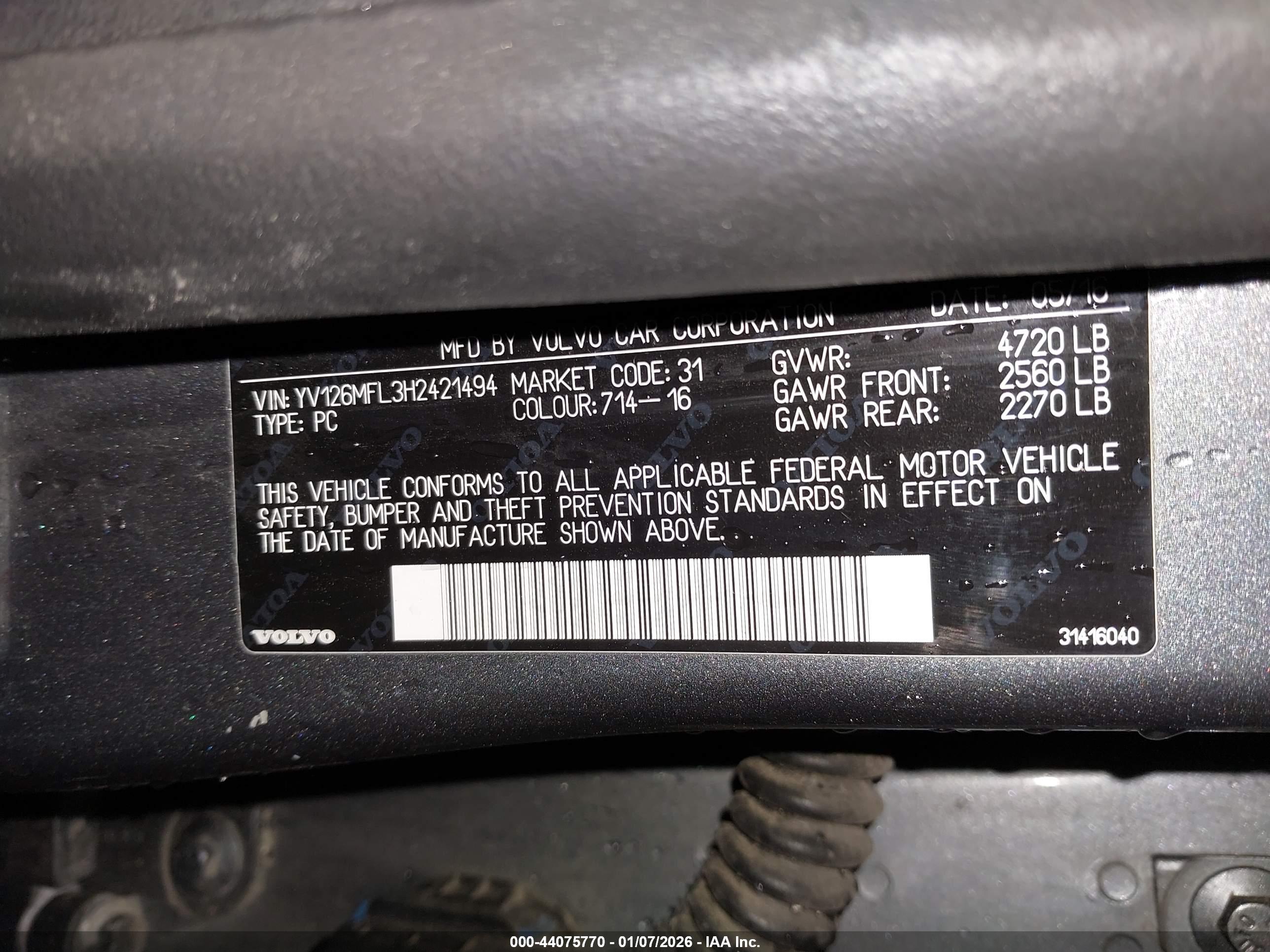 VOLVO S60 image 9