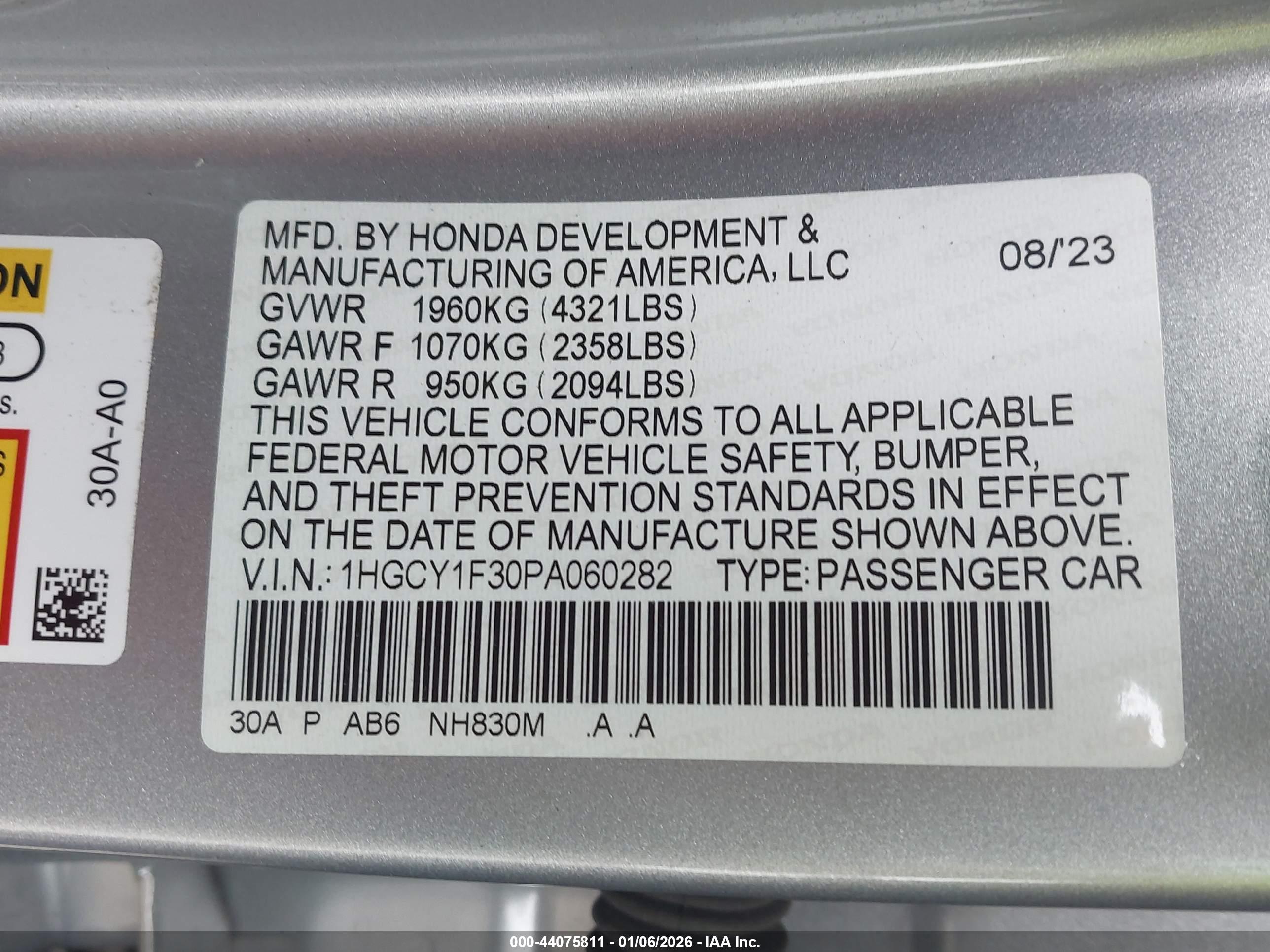 HONDA ACCORD image 9