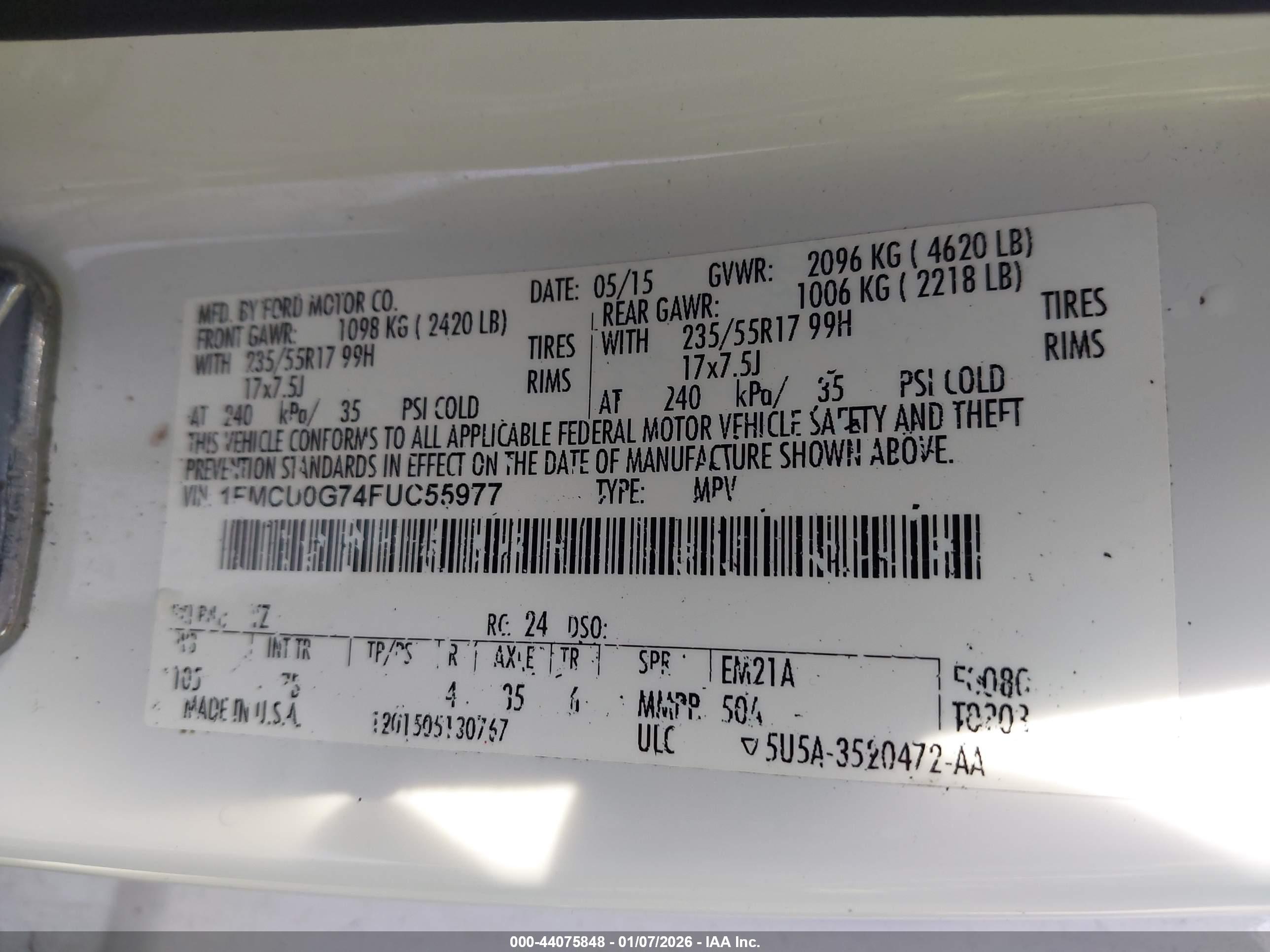 FORD ESCAPE image 9