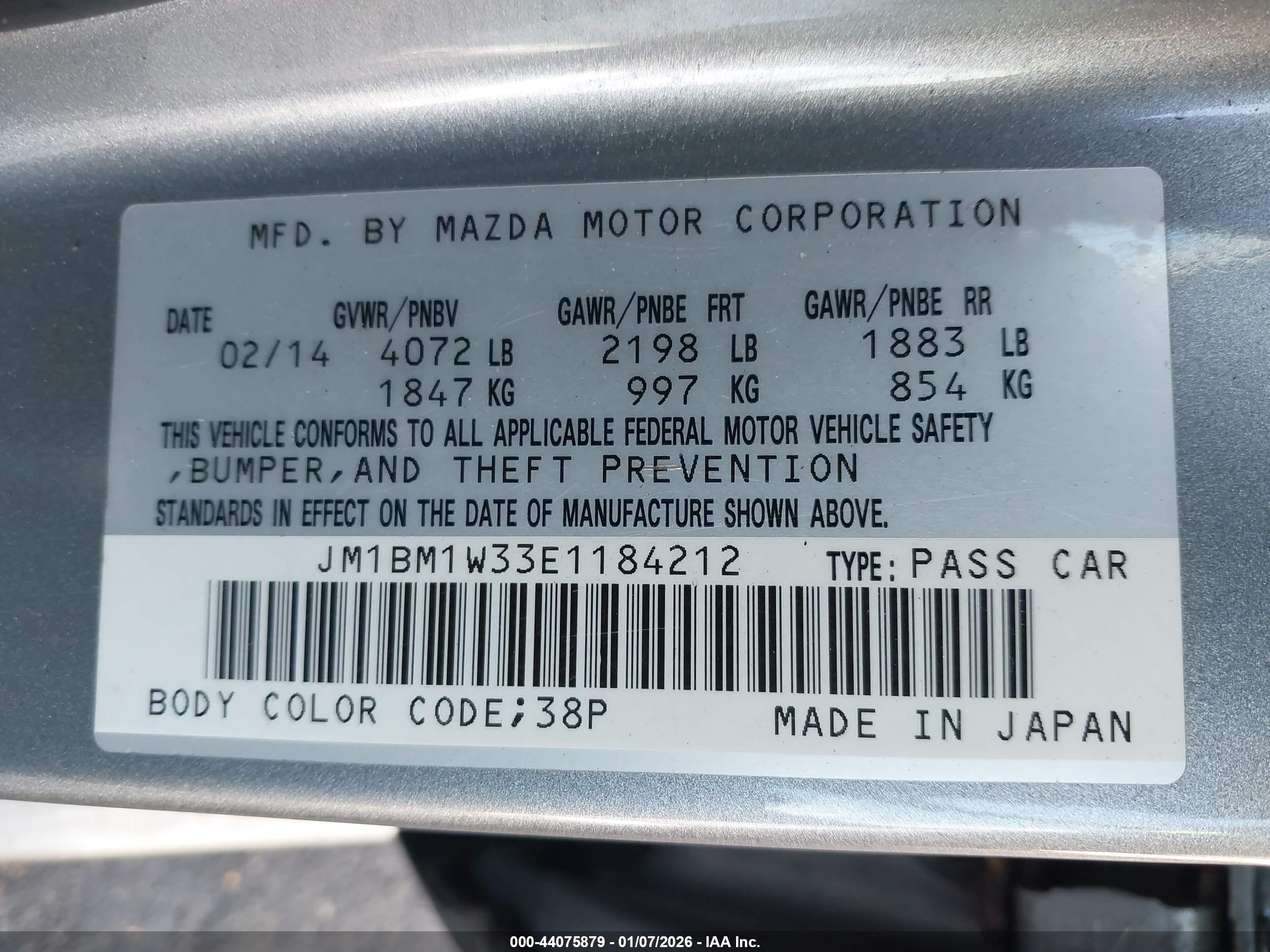 MAZDA MAZDA3 image 9