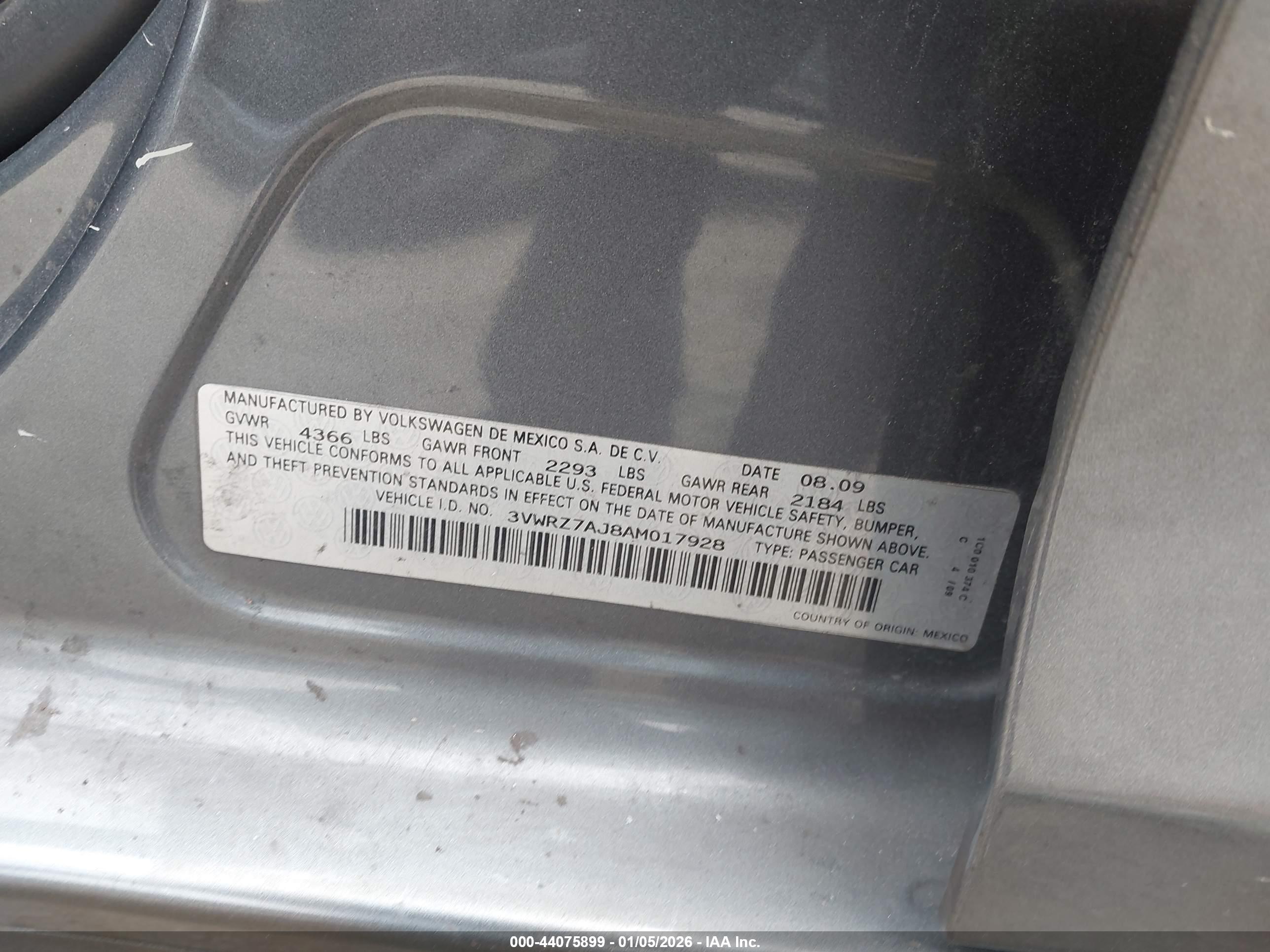VOLKSWAGEN JETTA image 9